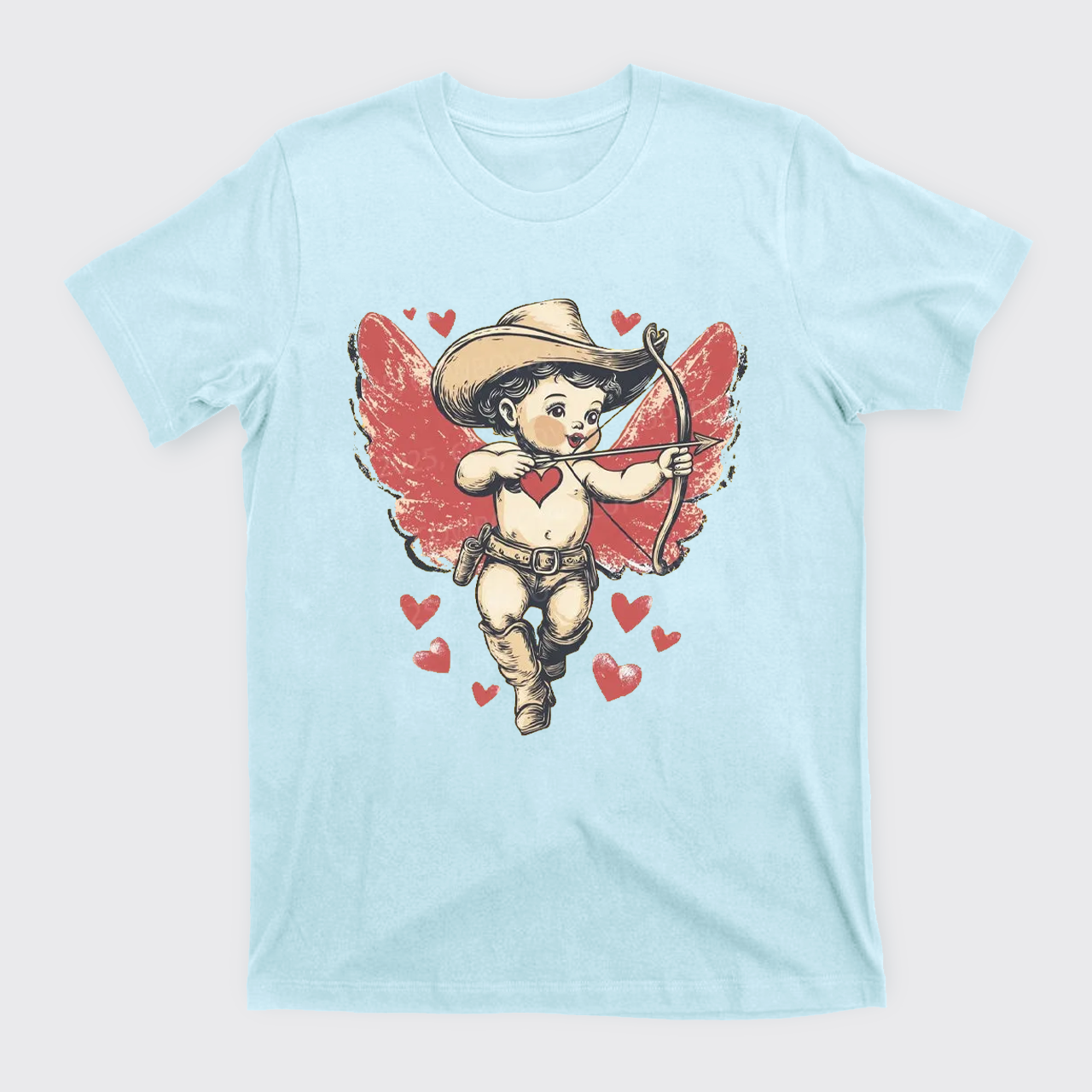 Retro Cupid Bow T-Shirts
