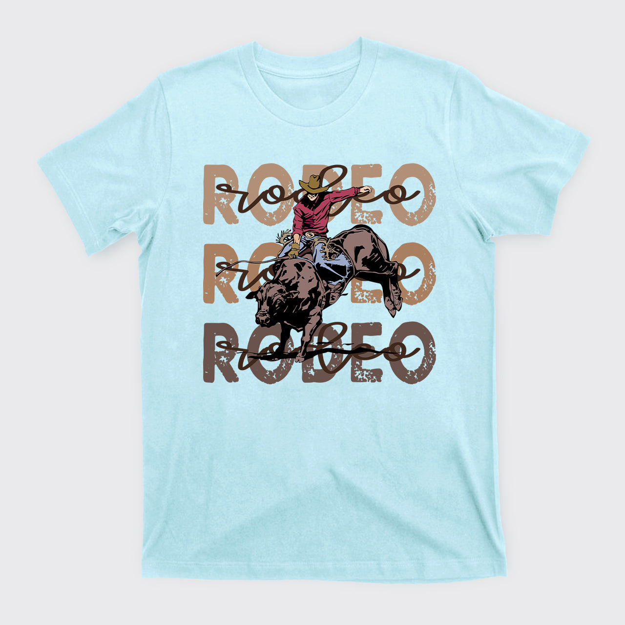 Retro Rodeo Western Cowboy T-Shirts