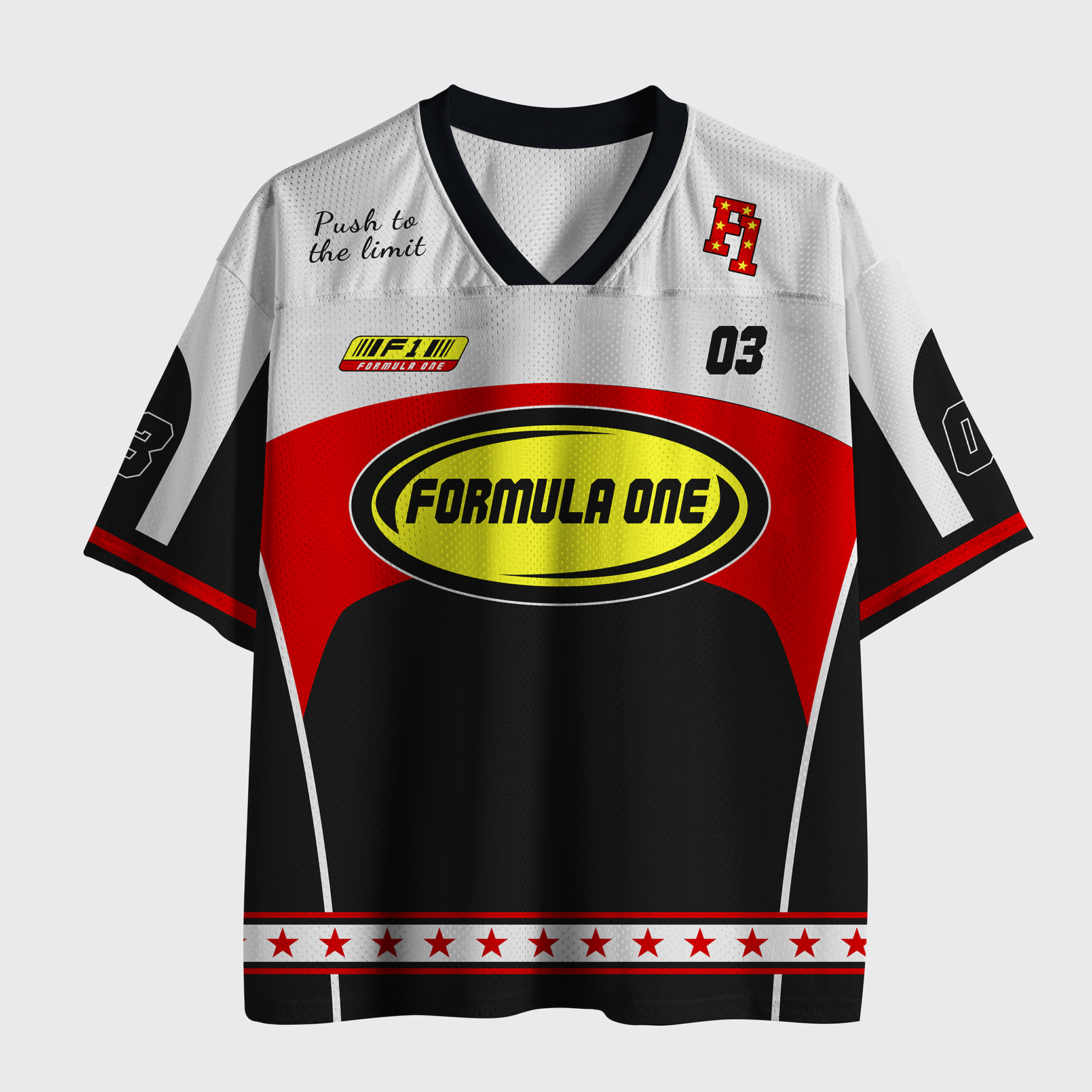 Personalization Racing Cowboy Mesh Jersey