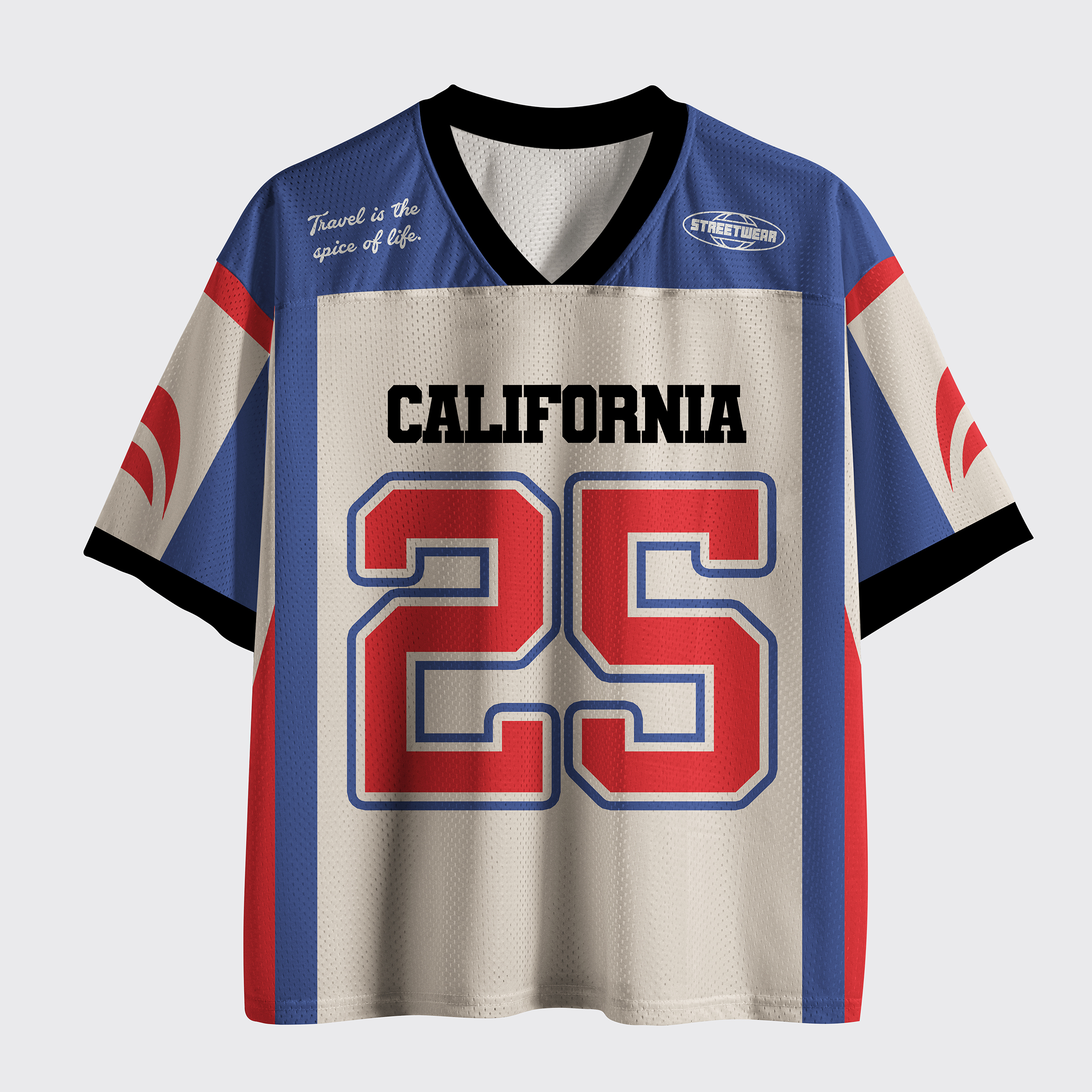 Personalized Urban Street Style Mesh Jersey