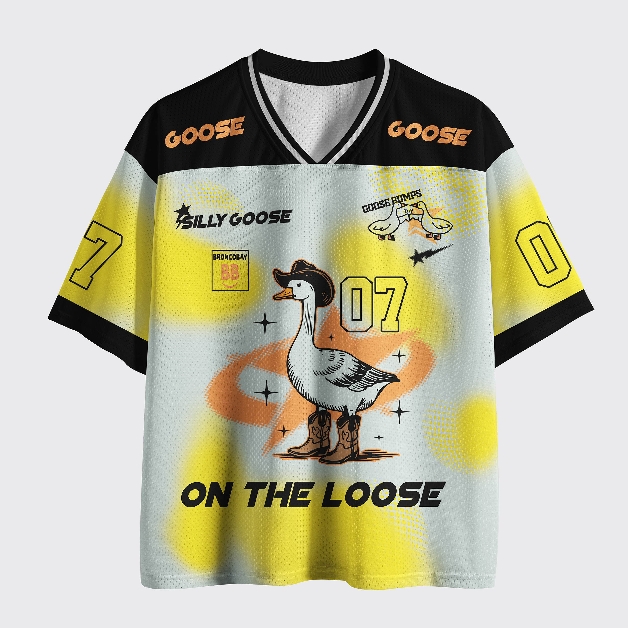 Personalized Silly Goose Bumps Mesh Jersey