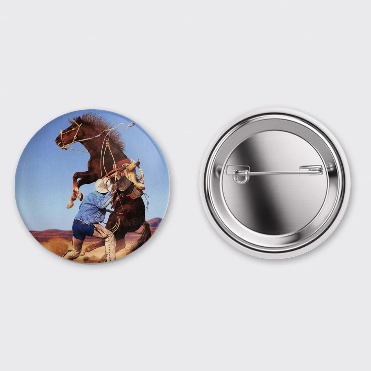 Vintage Cowboy_Broncobay Pin