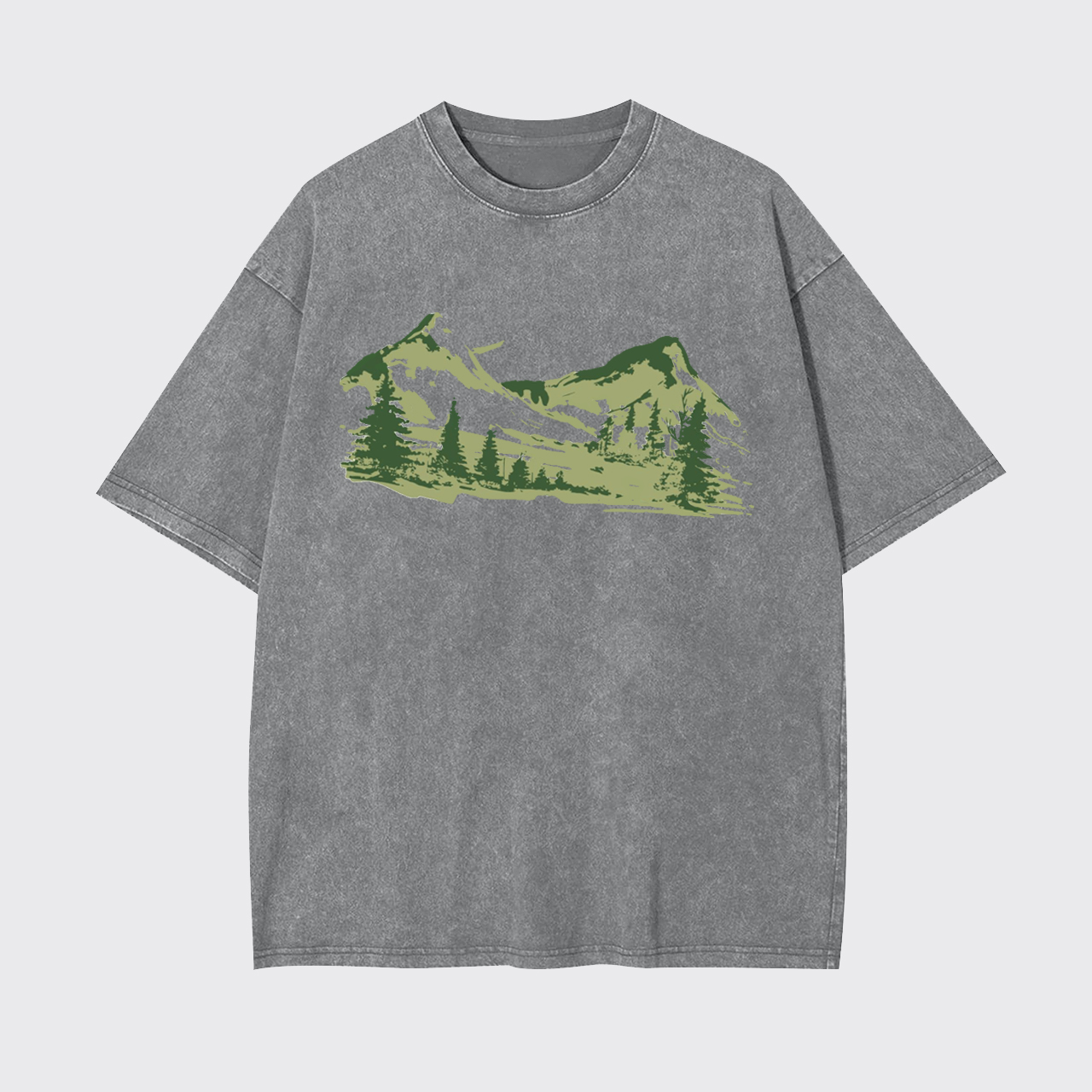 Mountain Range Adventure Garment-dye Tees