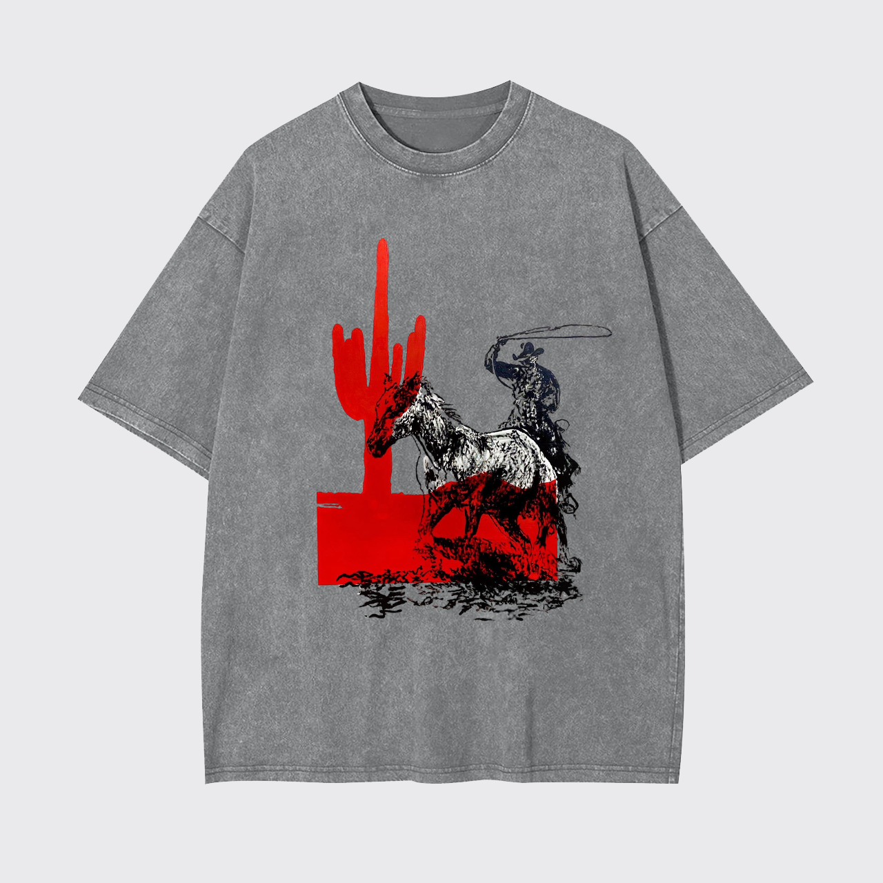 Cactus Rodeo Adventure Garment-dye Tees