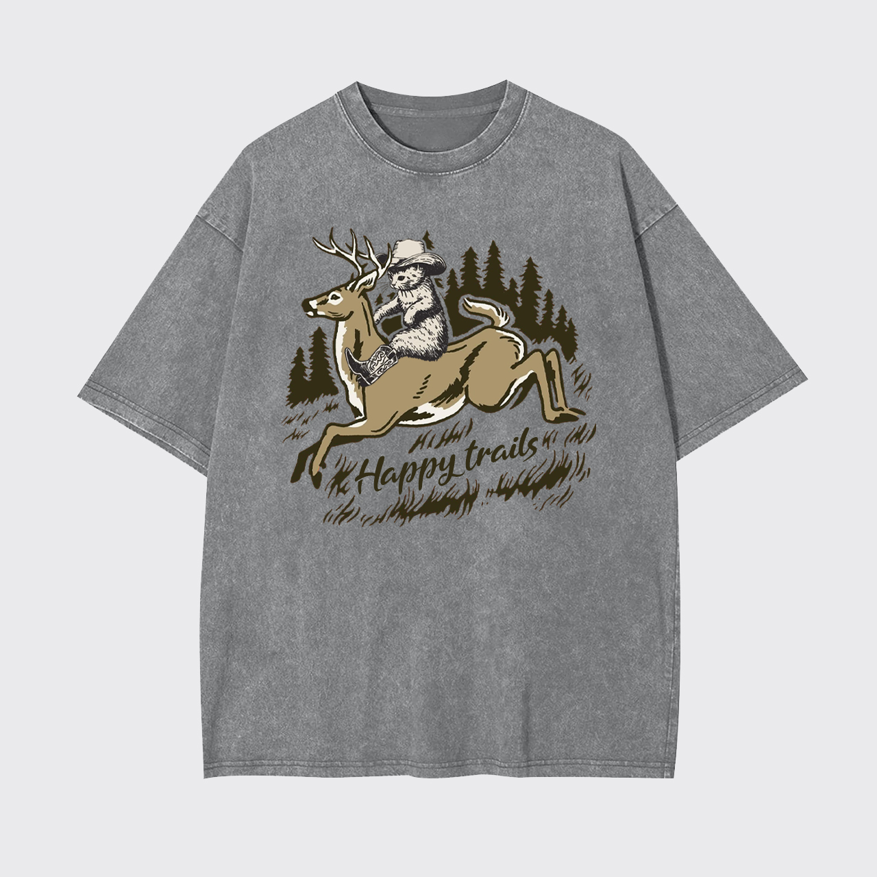 Happy Trails Garment-dye Tees