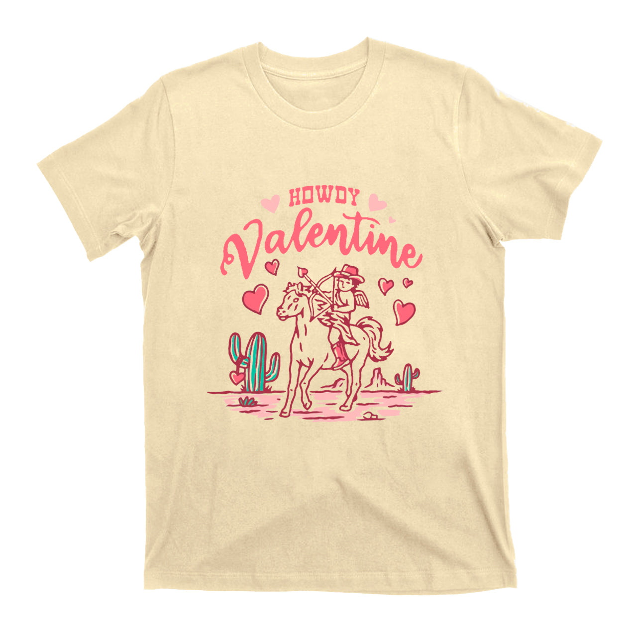 Cupid Aim For A Cowboy Valentine T-Shirts