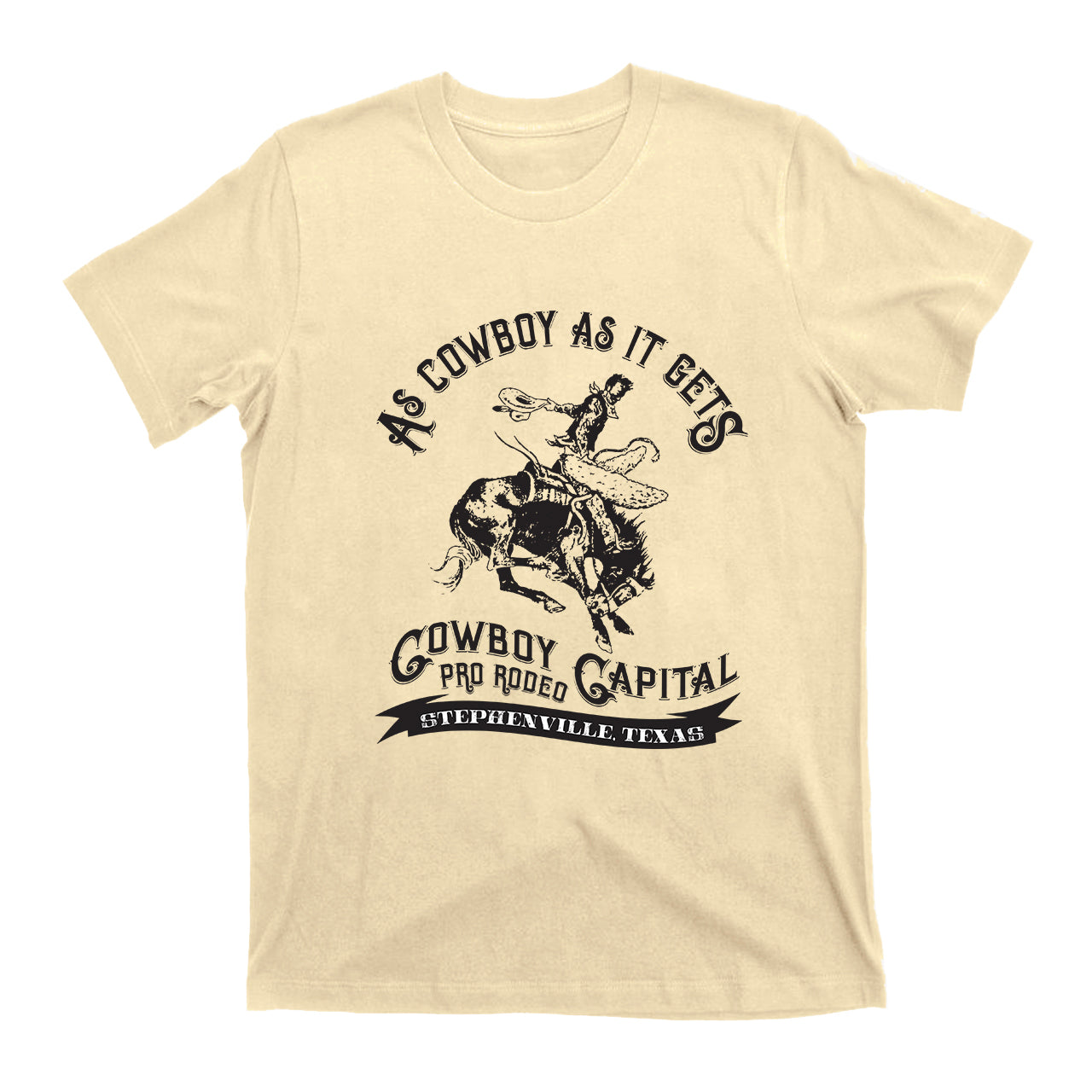 As Cowboy As It Gets Capital T-Shirts