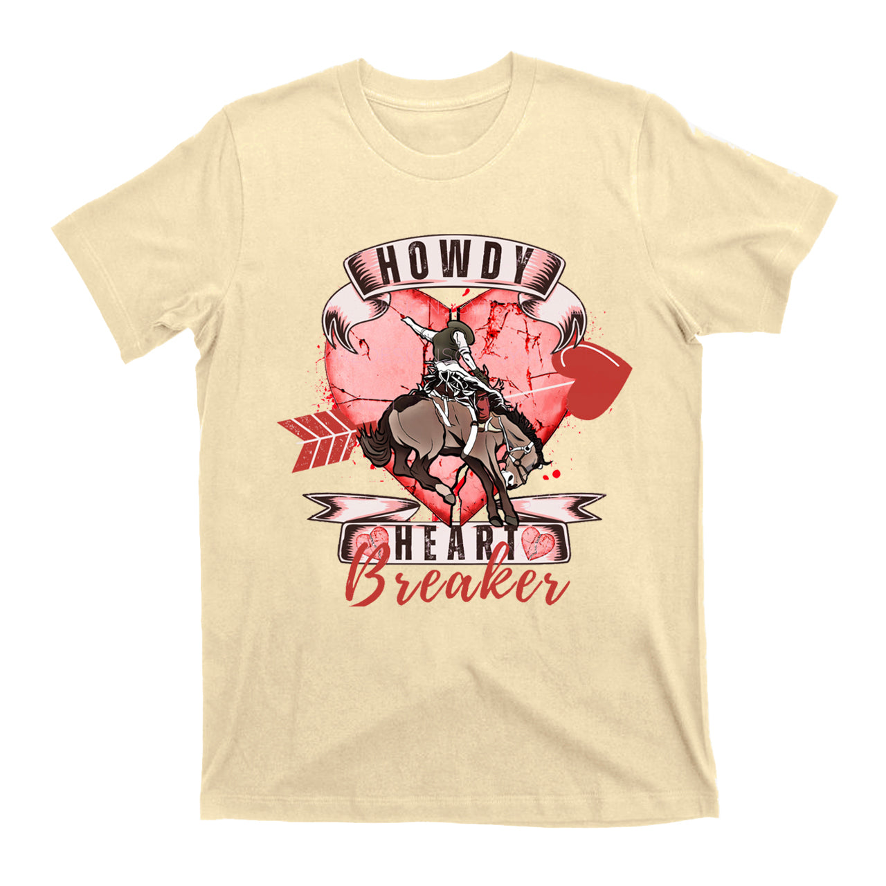 Howdy Heart Breaker Cowboy Valentine T-Shirts