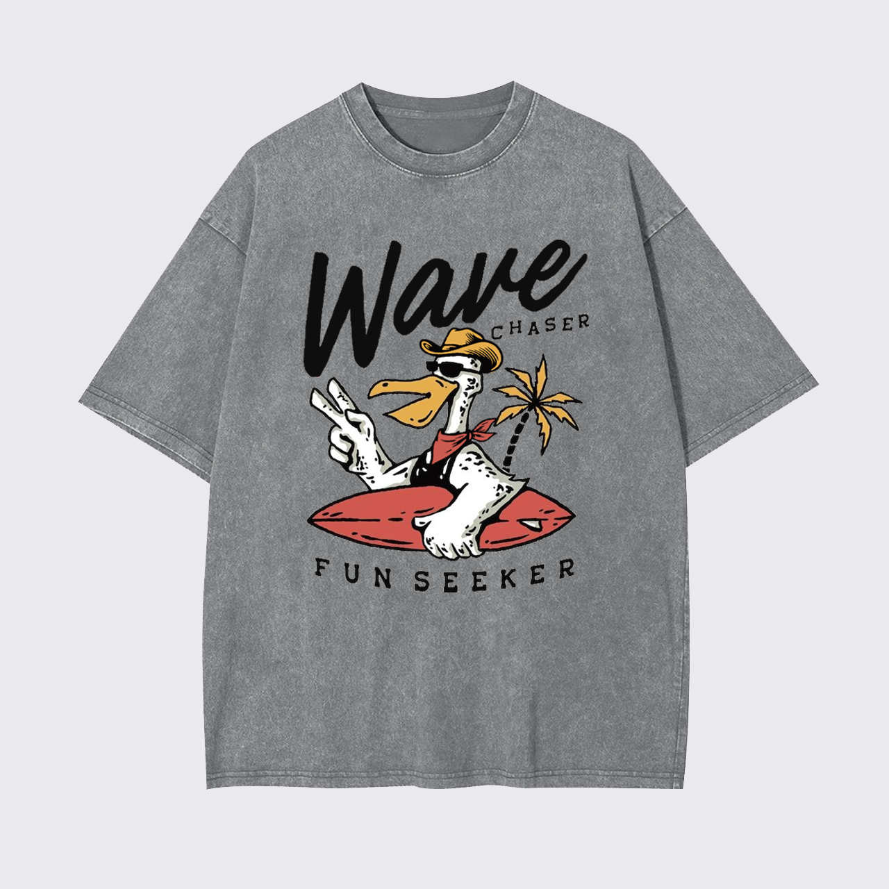 Wave Chaser Fun Seeker Garment-dye Tees
