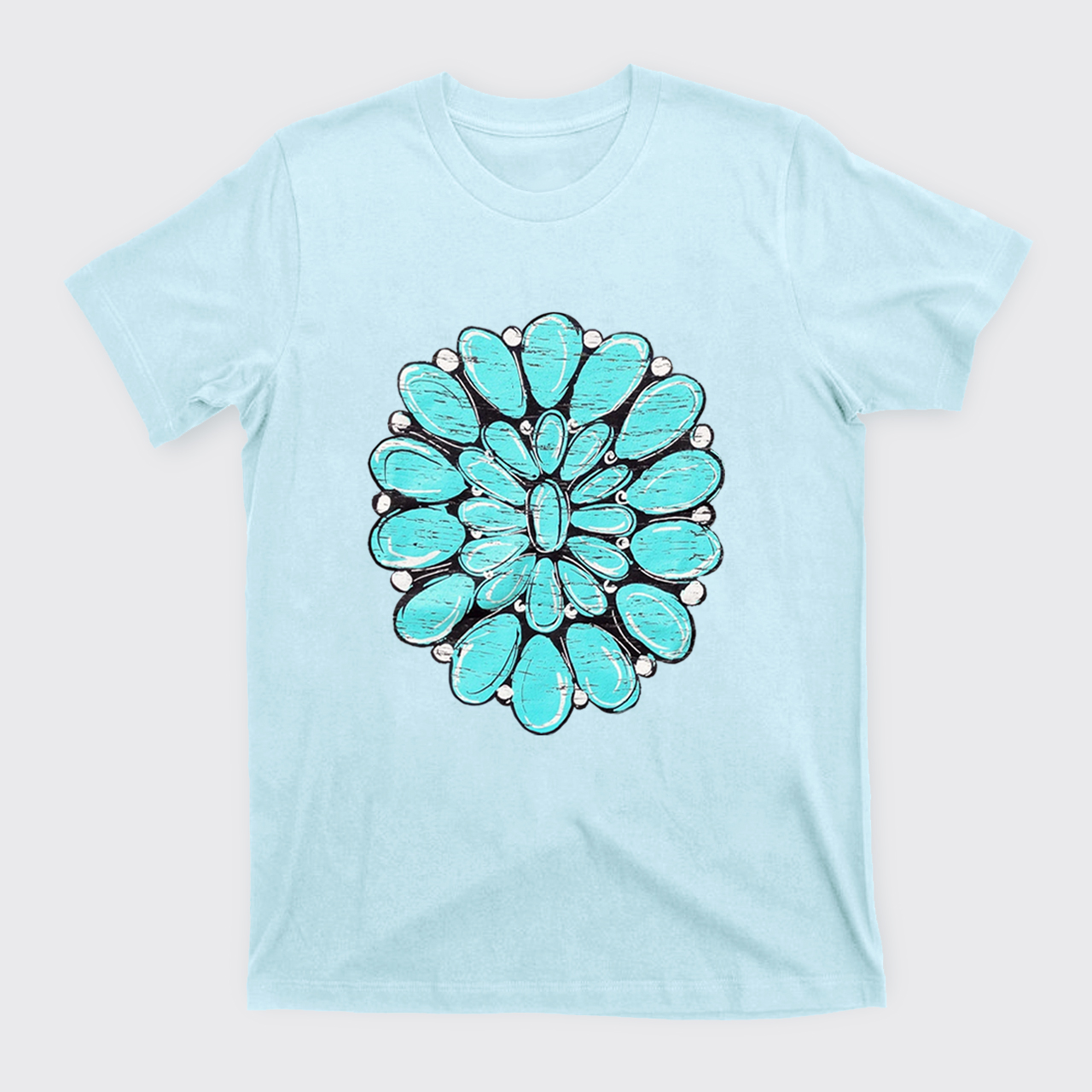 Turquoise Stone Country Music T-Shirts