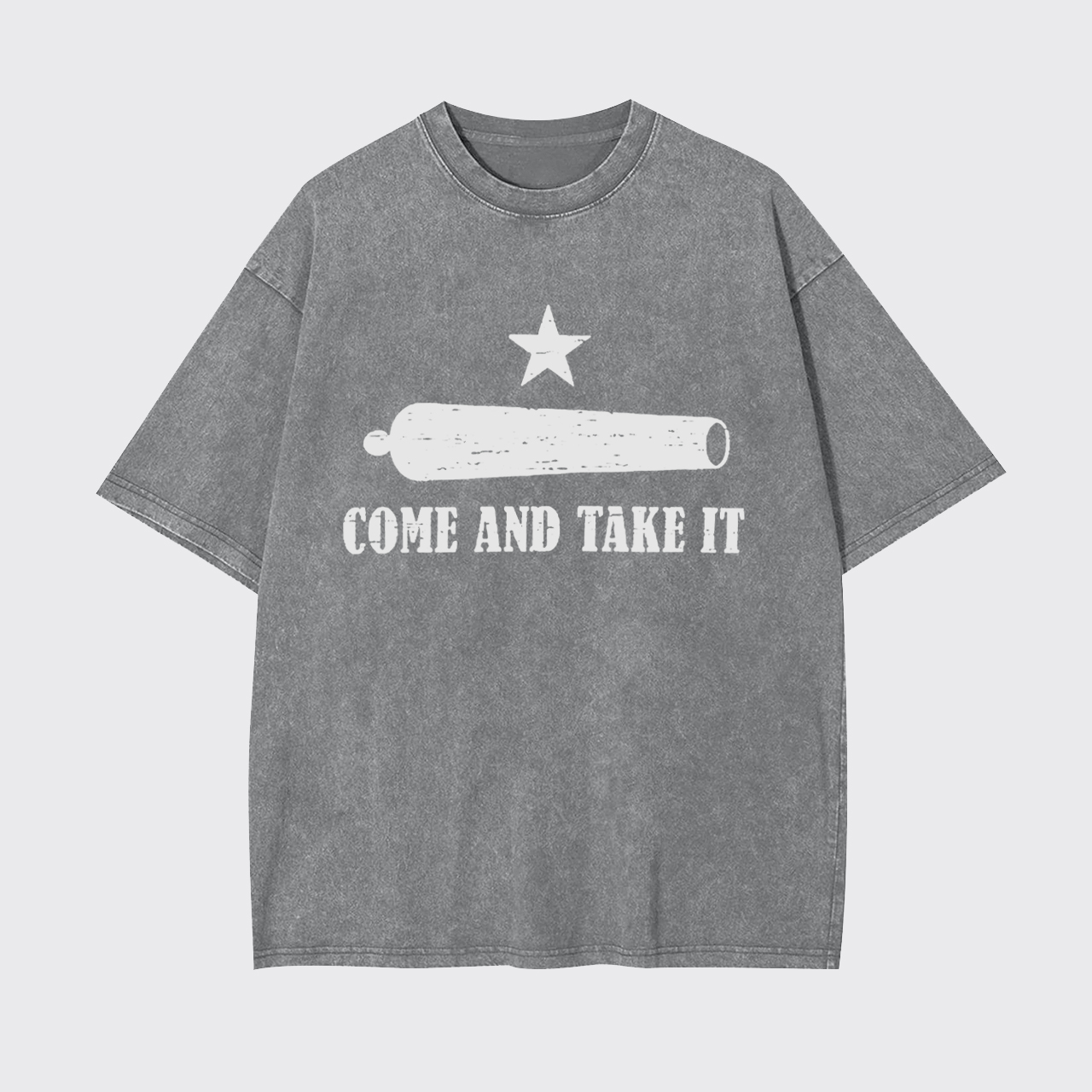 Come and Take It Cannon Garment-dye Tees