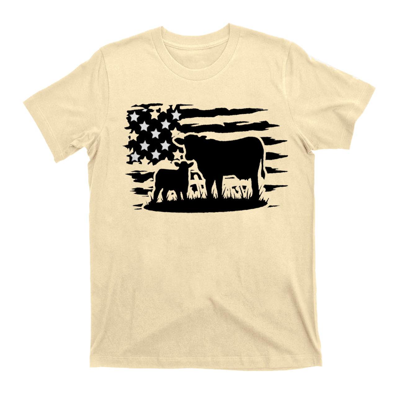 USA Cow Farm Cowboybay T-Shirts