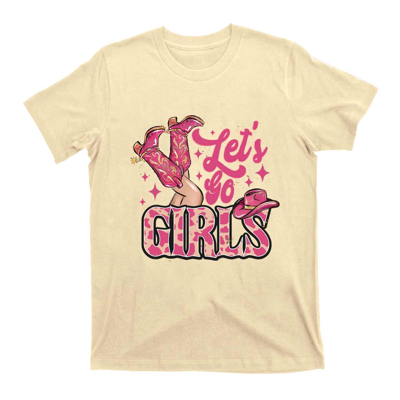 Let's Go Girls Westner Cowgirl  T-shirt