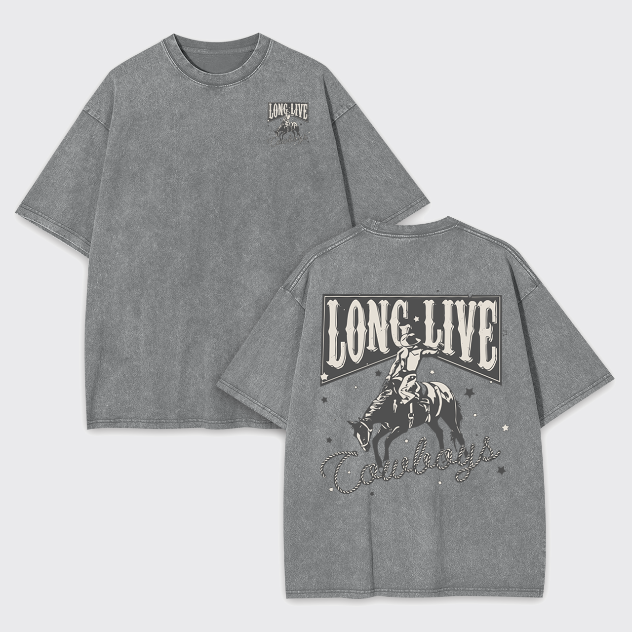 Long Live Cowboy Garment-dye Tees