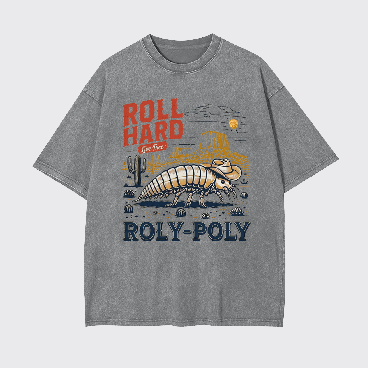 Roly Poly Wild West Garment-dye Tees