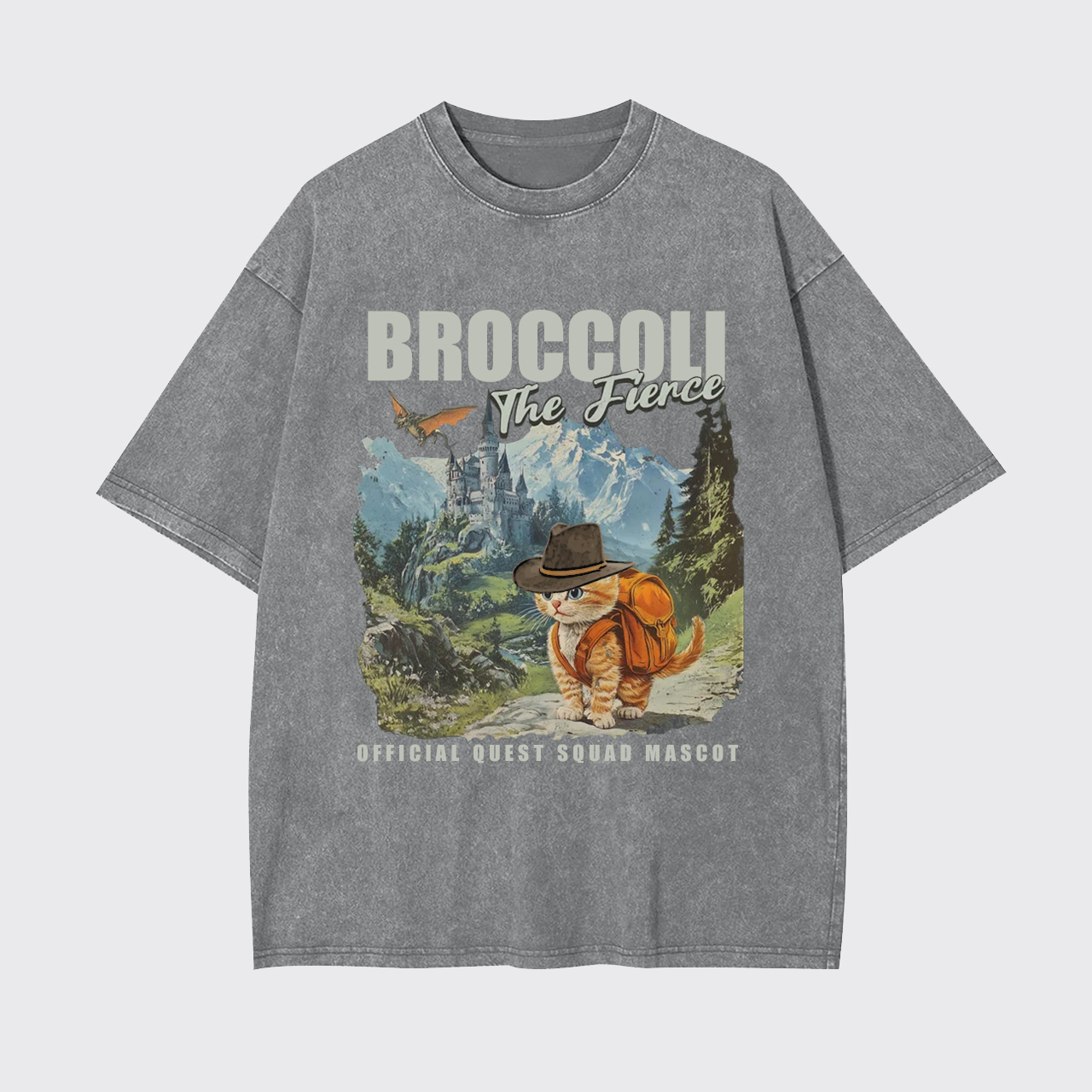 The Adventures of Cowboy Cat Garment-dye Tees