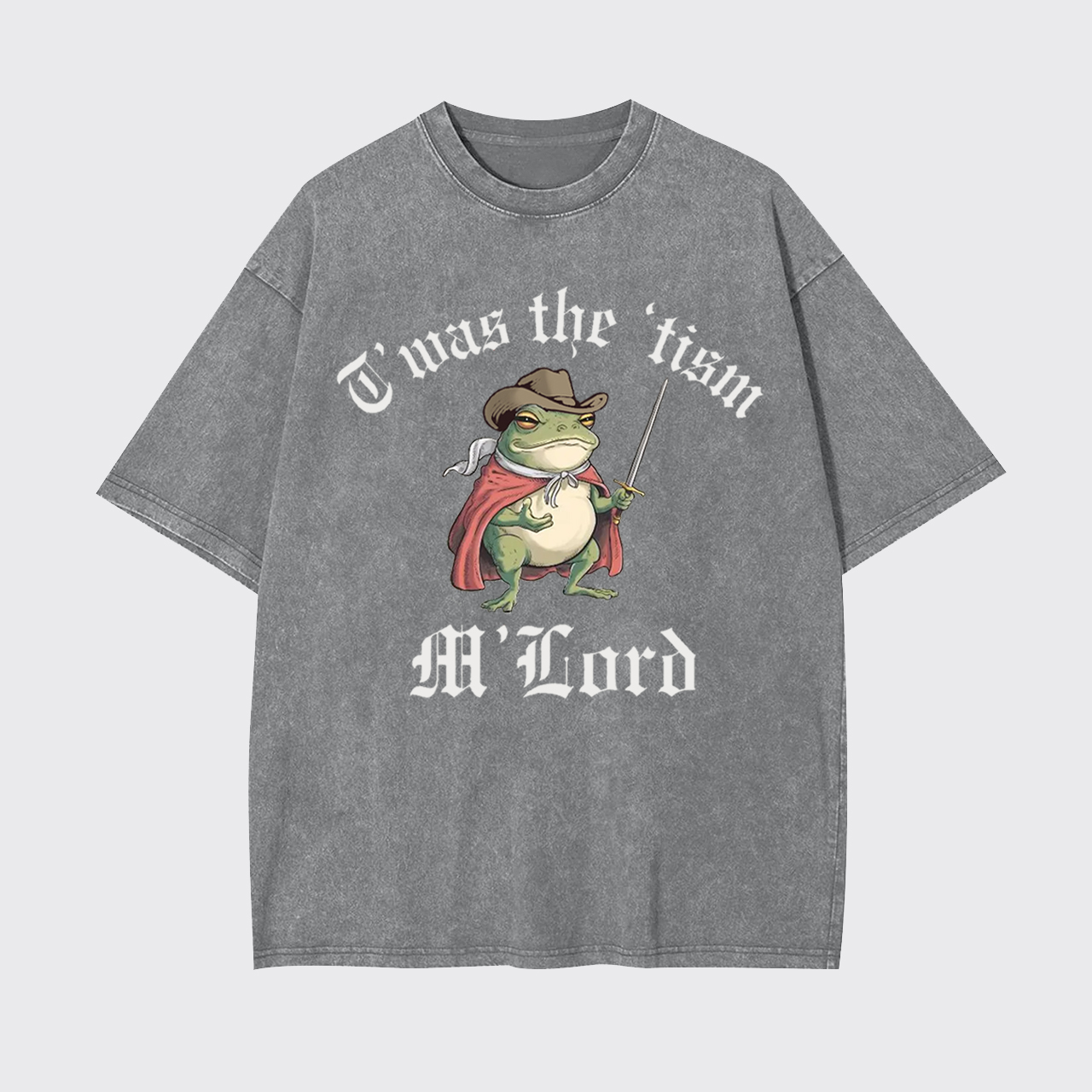 Funny Autism T'was the 'Tism M'Lord Garment-dye Tees