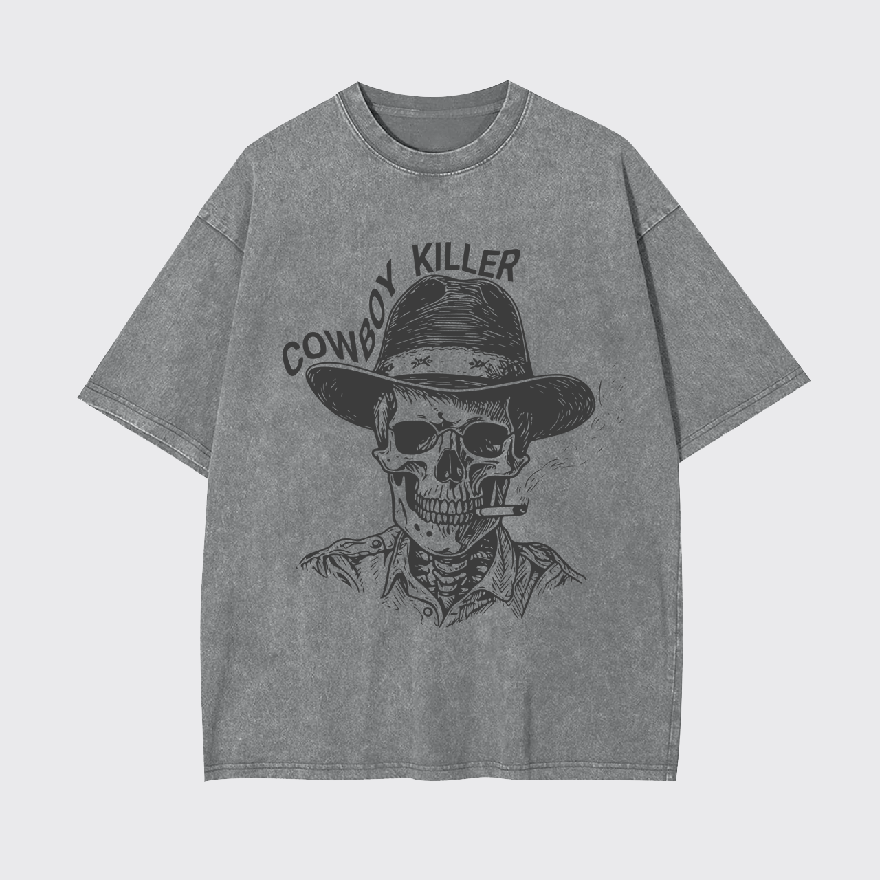 Vintage Cowboy Killer Garment-dye Tees