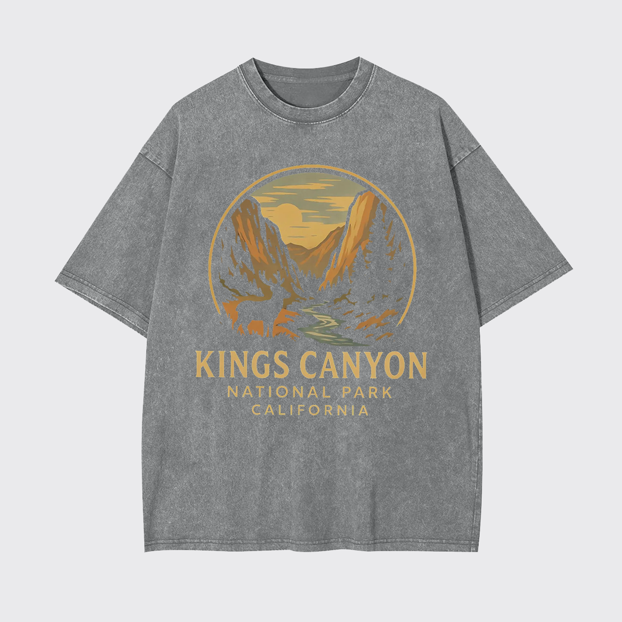 Retro National Park Garment-dye Tees
