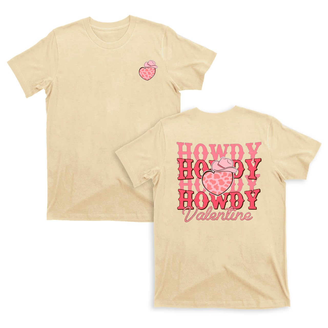 Howdy Valentine Sweet Heart T-Shirts