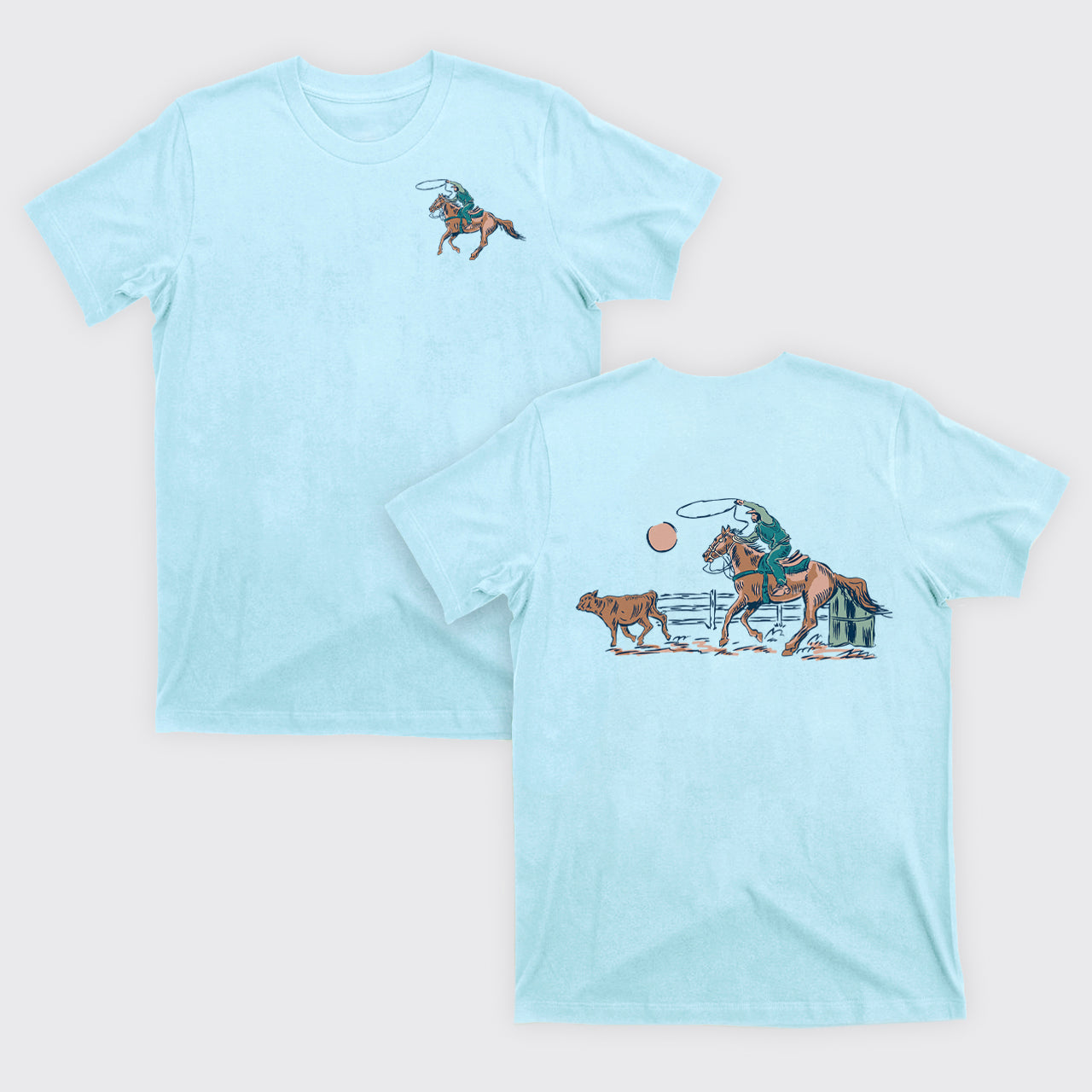 Western Cowboy Rodeo T-Shirts