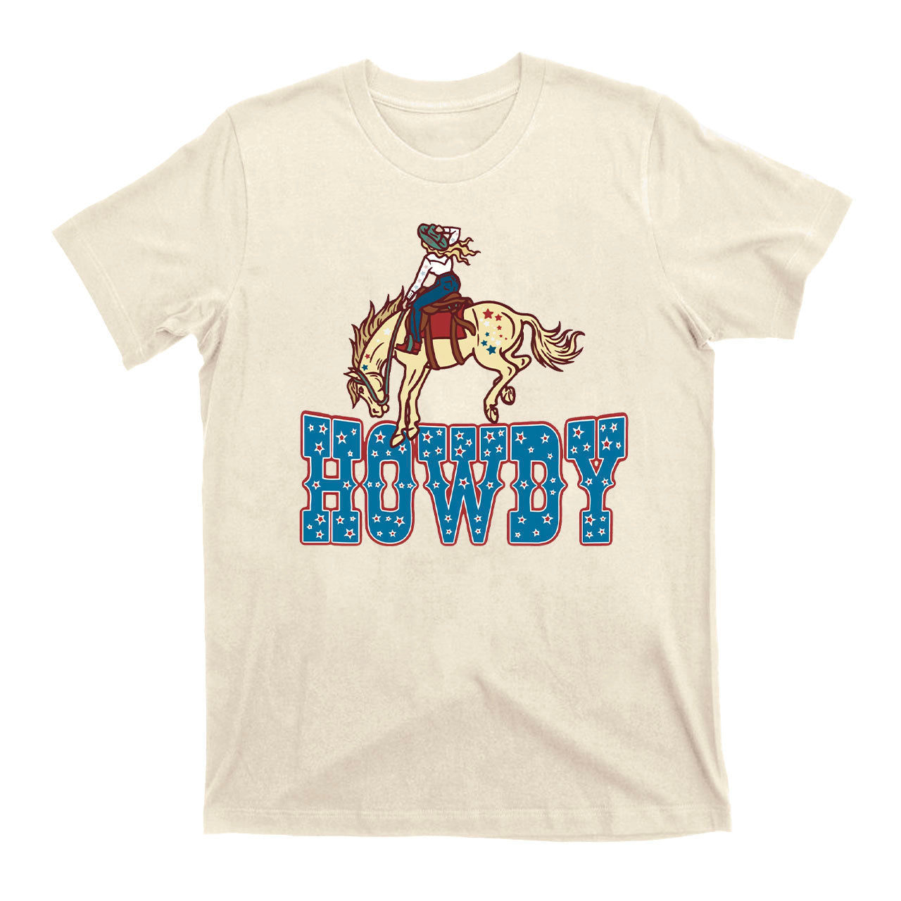 Howdy America Cowgirl Retro Cowboy T-Shirts