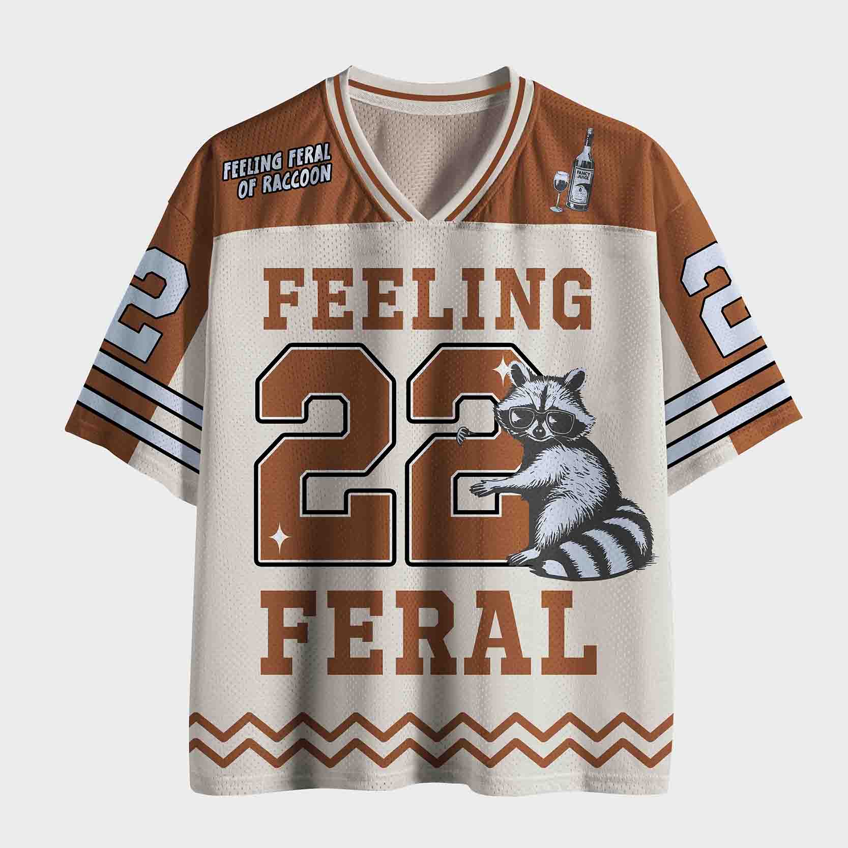 Personalized Feeling Feral Mesh Jersey