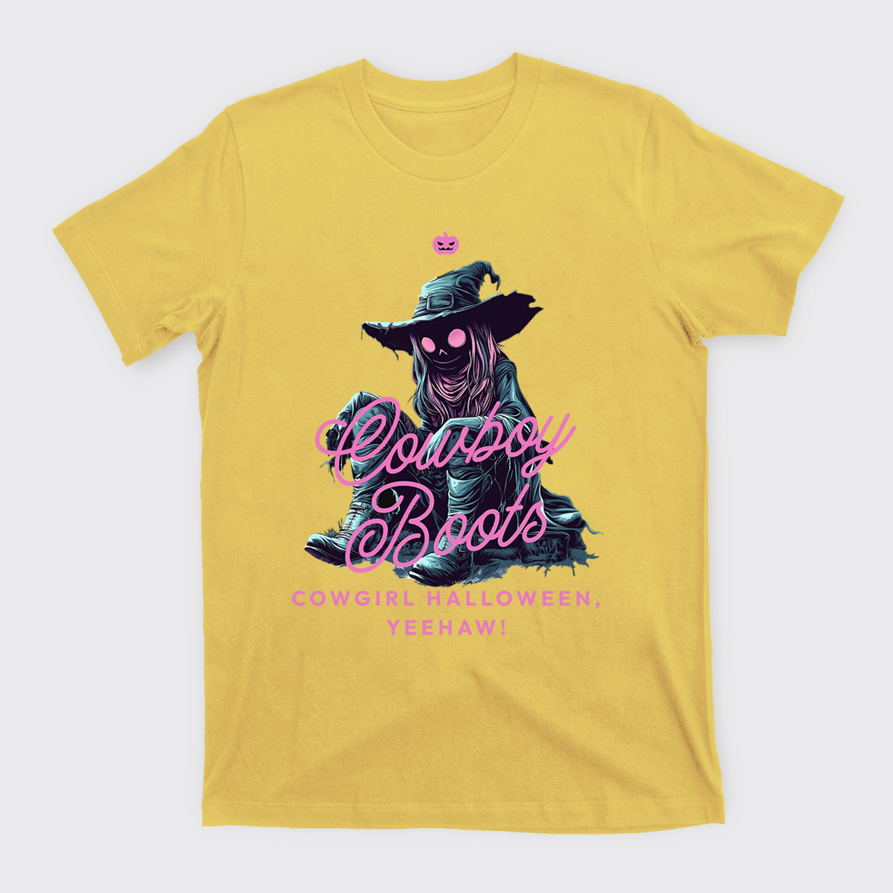 Spooky Western Cowgirl Halloween T-Shirts