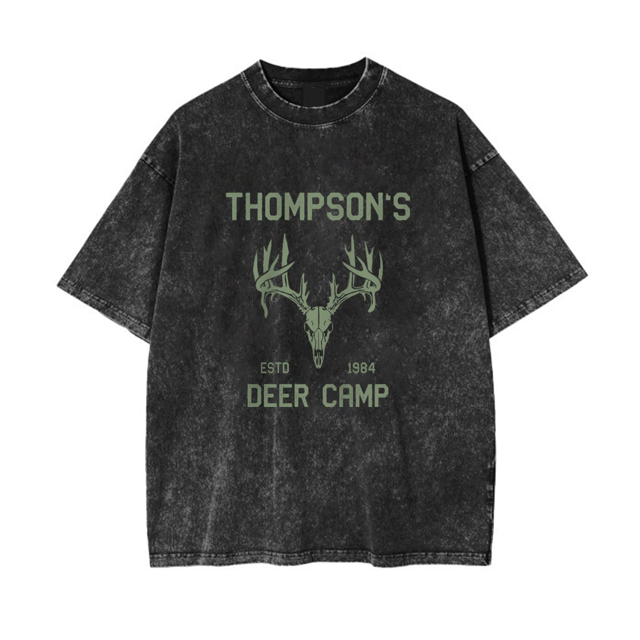 Personalized Hunting Camp Garment-dye Tees