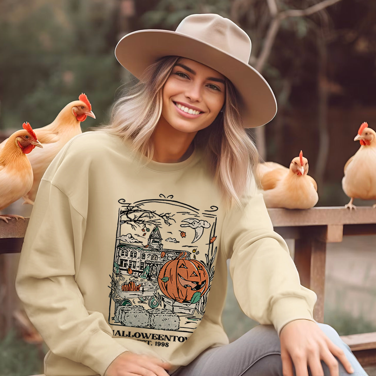 Wonderful Midnight at Halloweentown University Sweatshirt