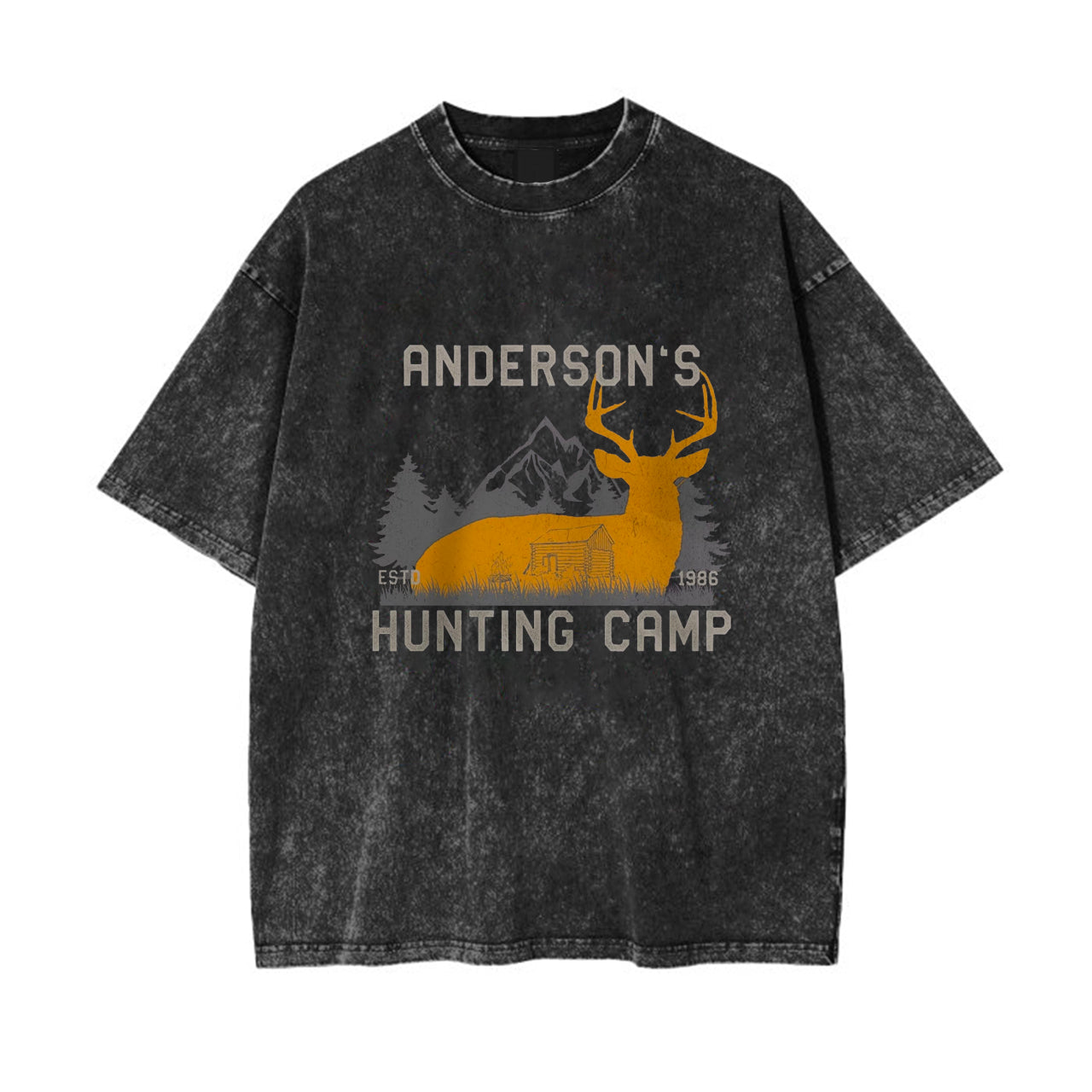 Personalized Hunting Camp Garment-dye Tees