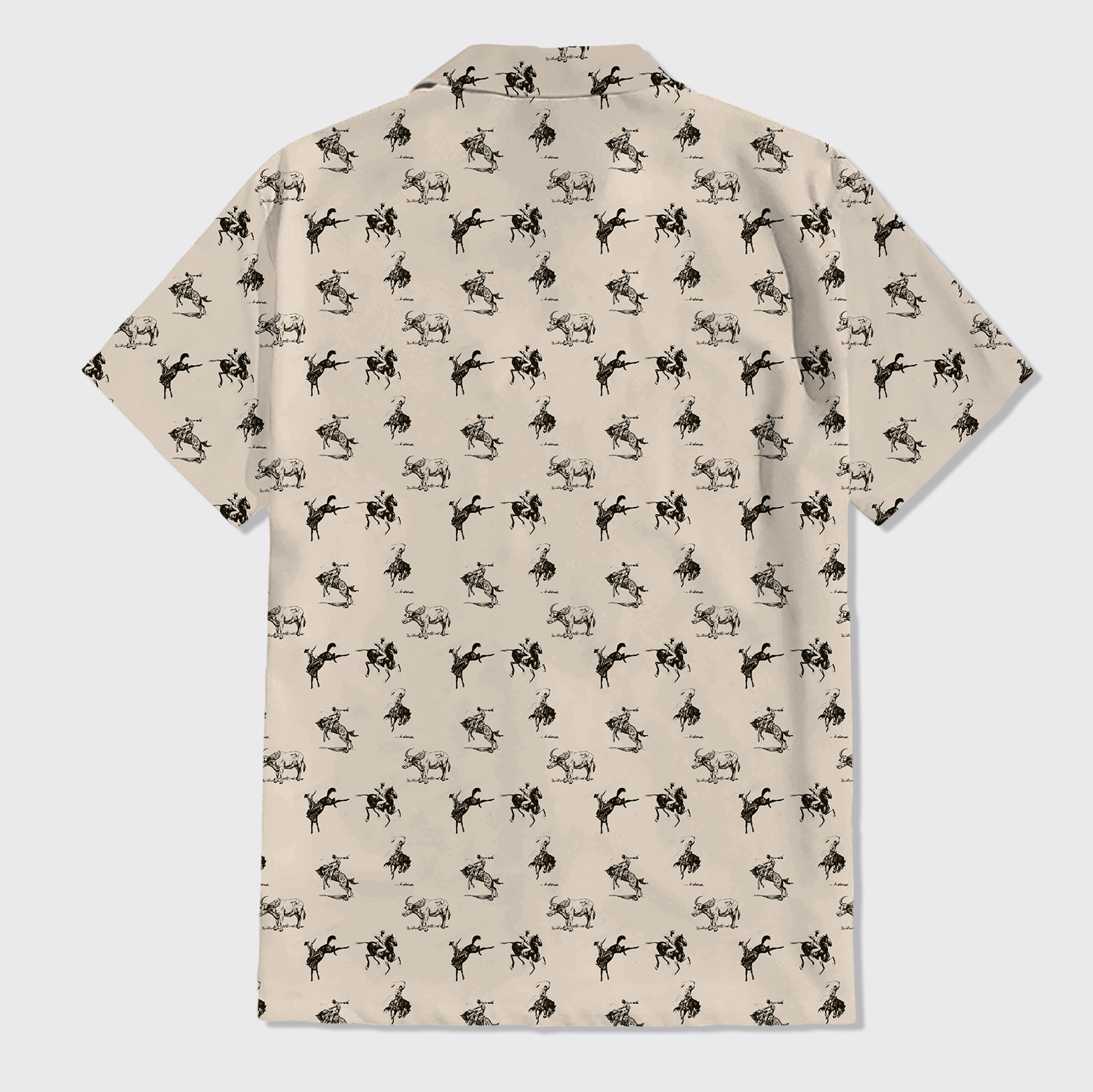 Rodeo Western Pattern Button Up Shirts