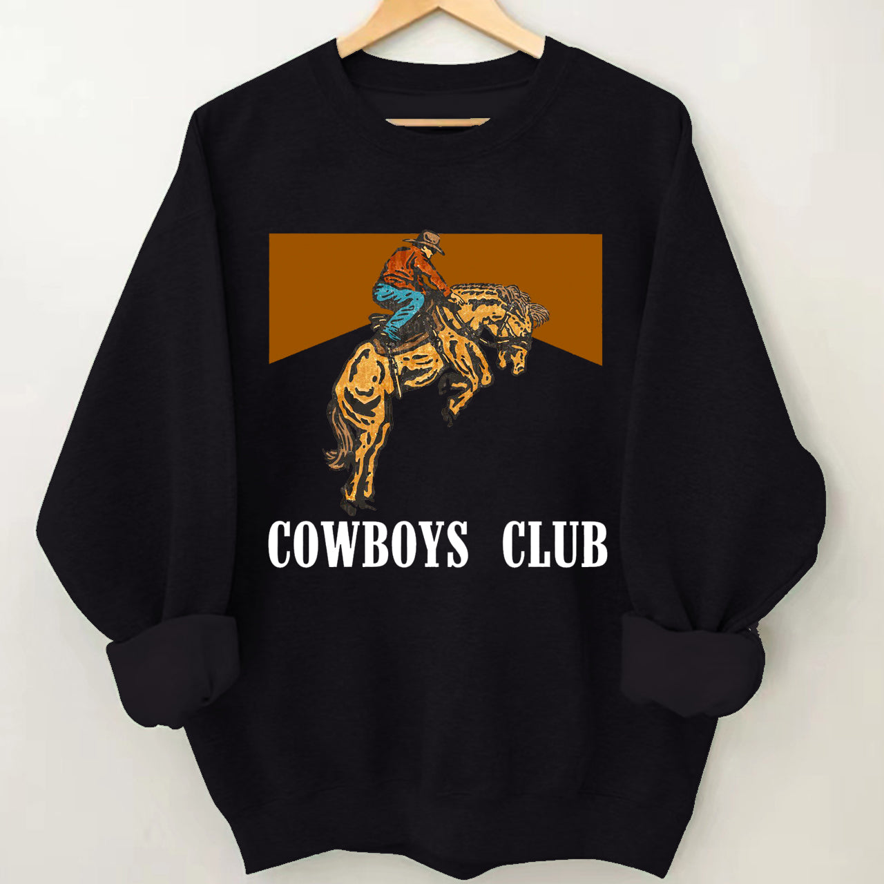 Welcome to Cowboys Club Bronco Crewneck Sweatshirt