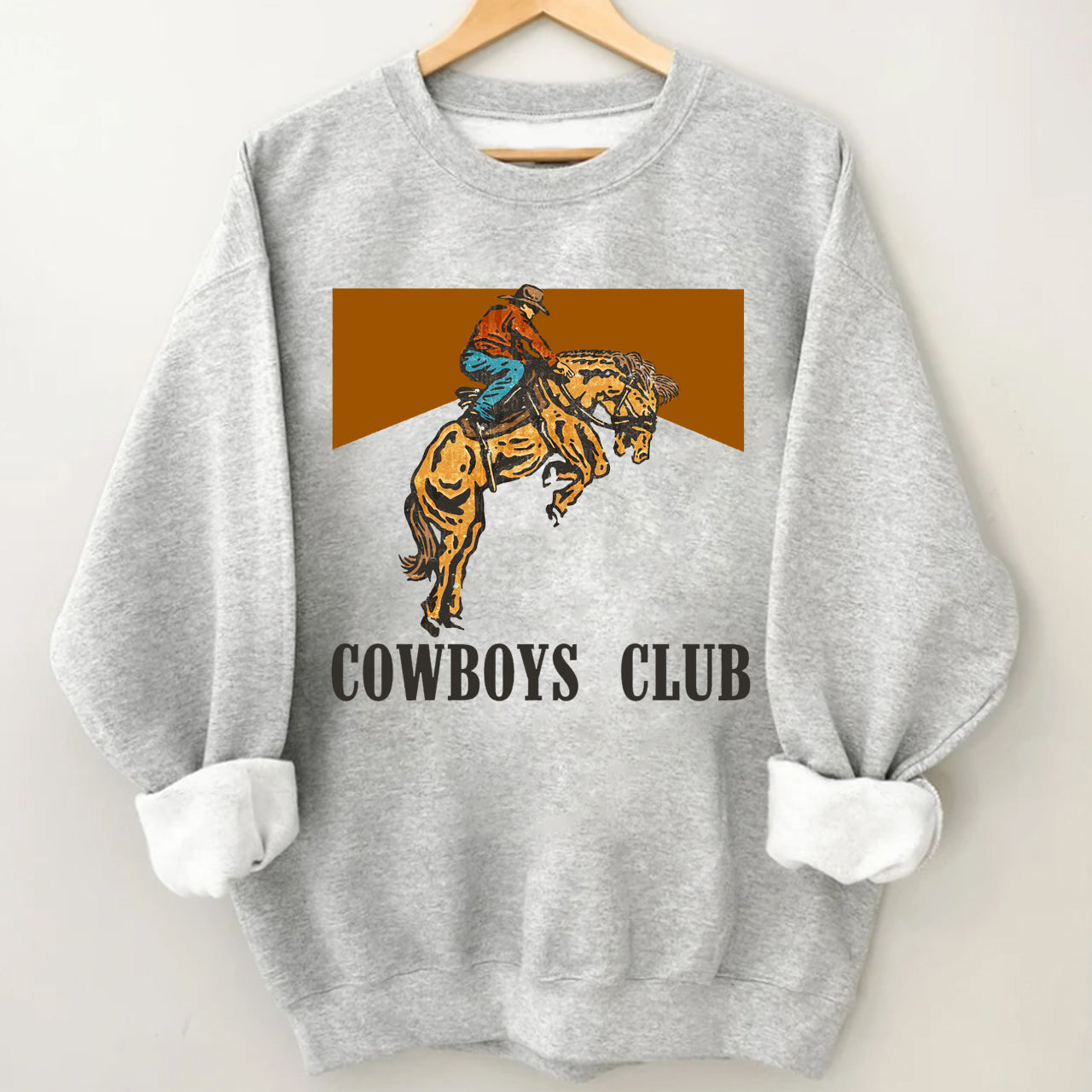 Welcome to Cowboys Club Bronco Crewneck Sweatshirt