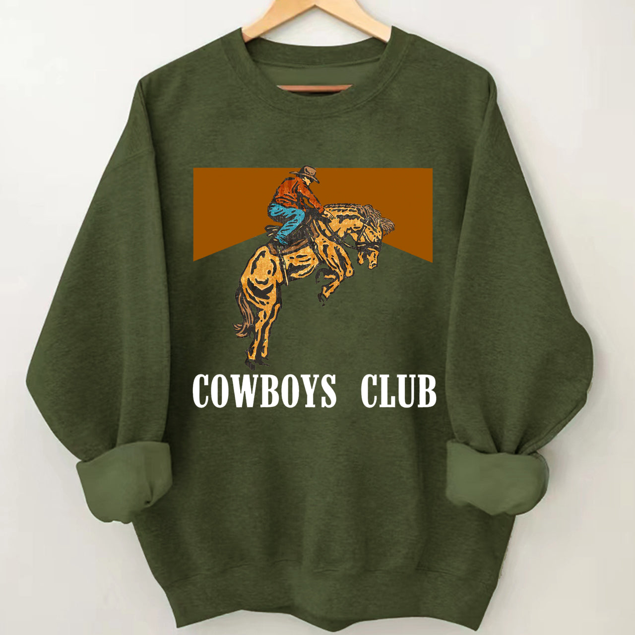 Welcome to Cowboys Club Bronco Crewneck Sweatshirt