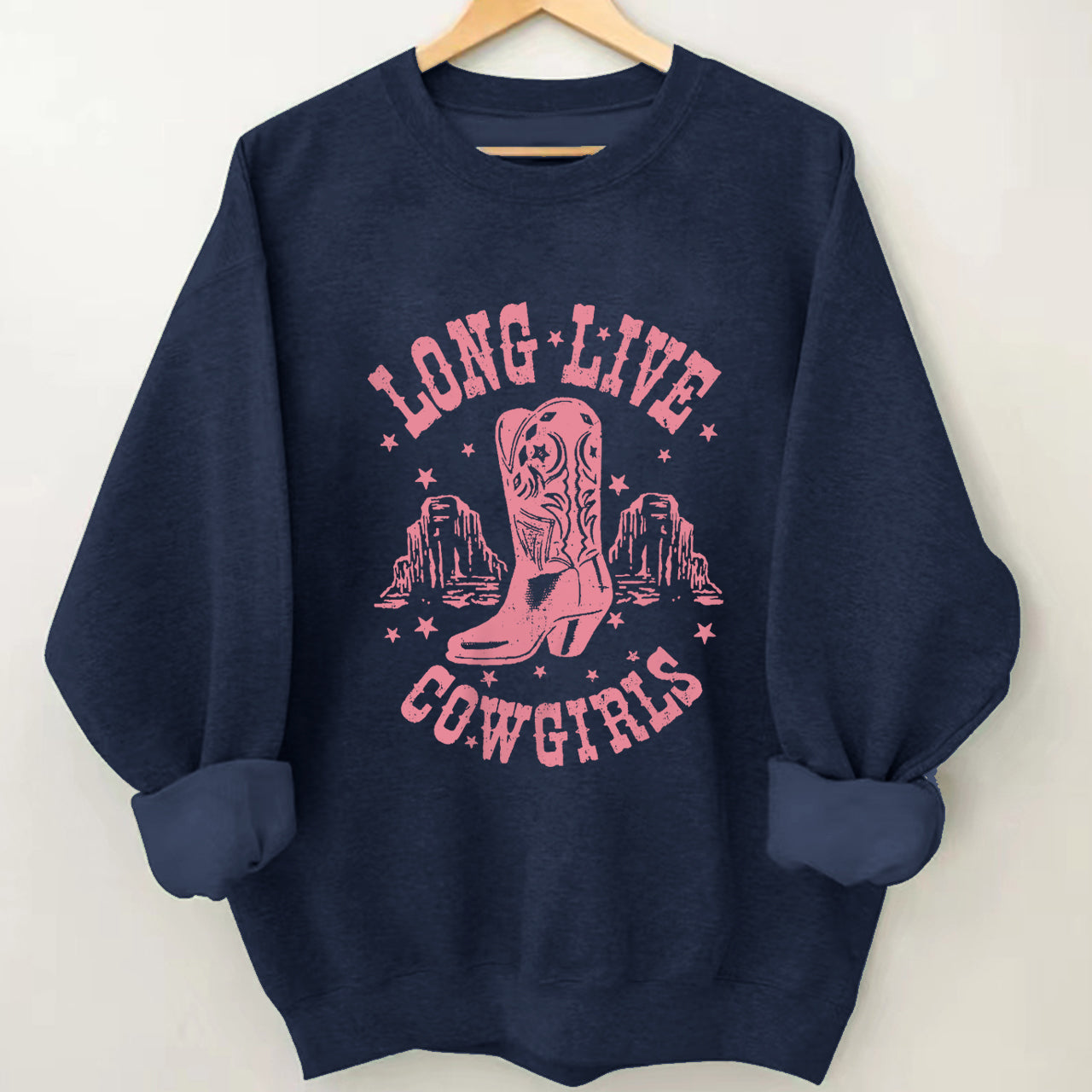 Cowgirl Western Long Lives Sweatshirt