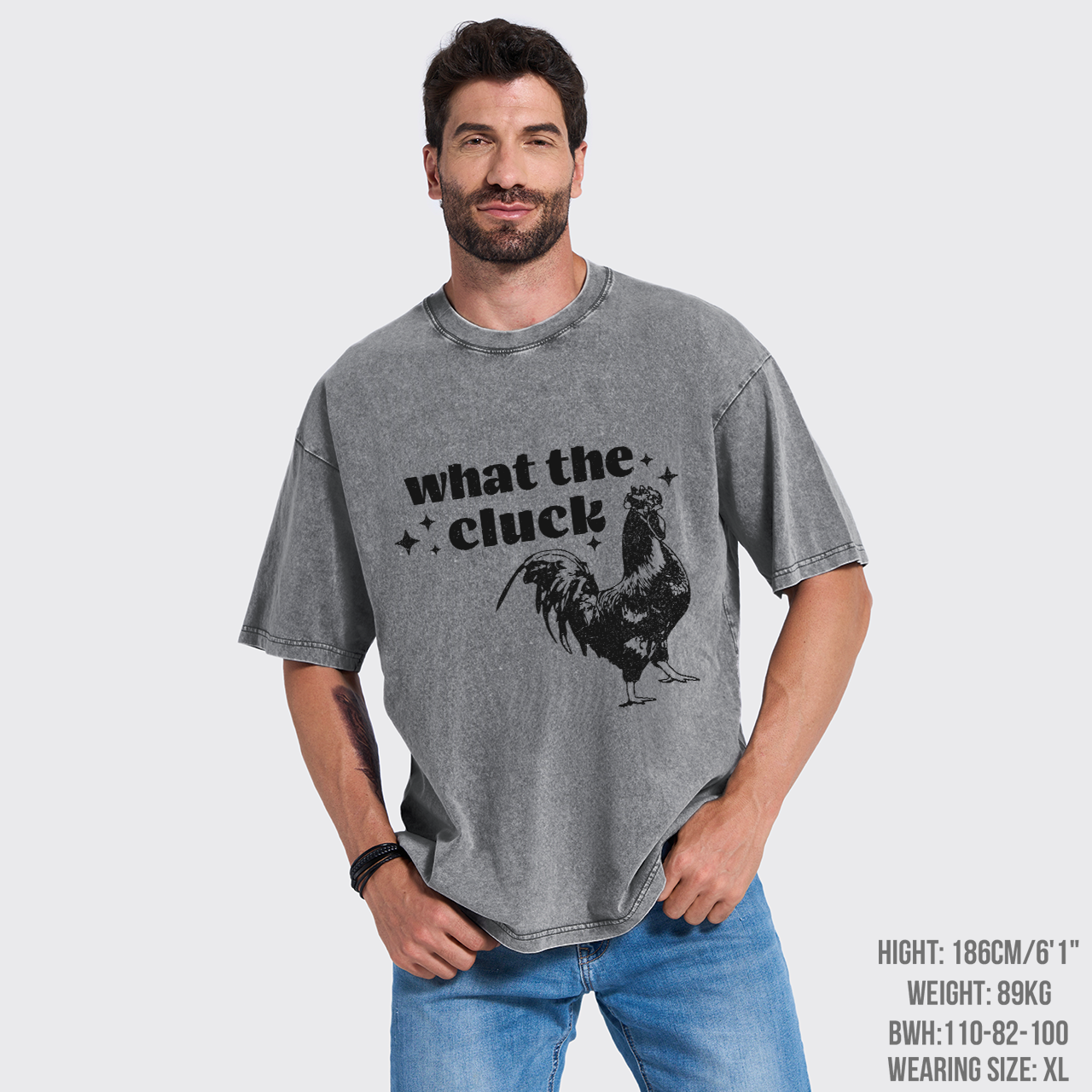 What The Cluck Garment-dye Tees
