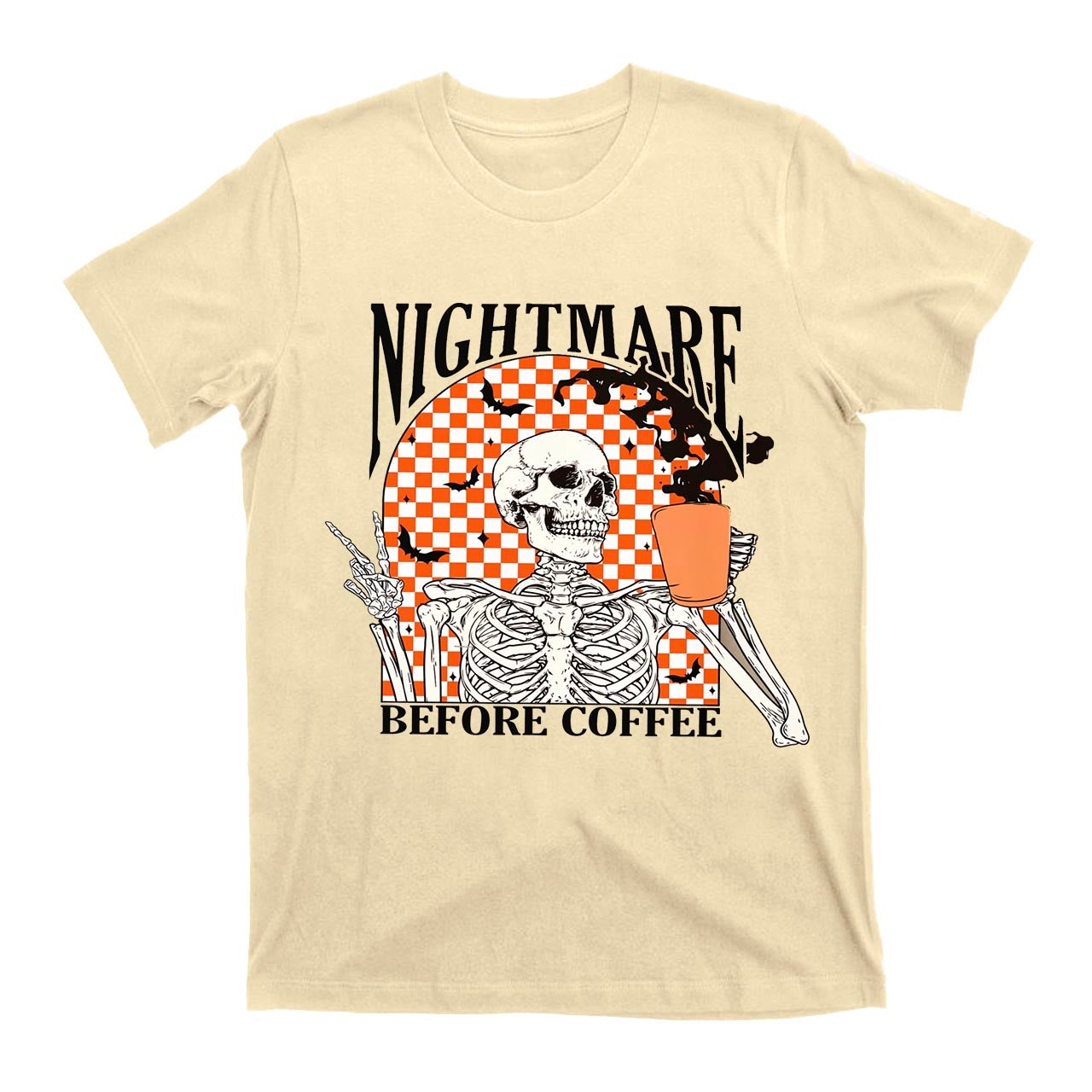 Nightmare Before Coffee Halloween T-Shirts