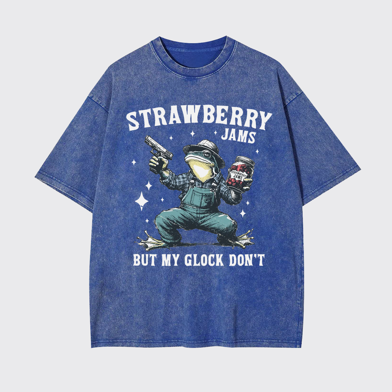 Sarcastic Strawberry Jams Garment-dye Tees