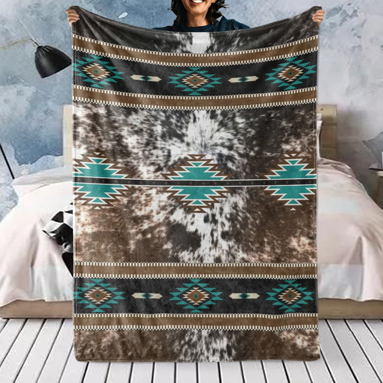 Aztec Westner Milk Velvet Blanket
