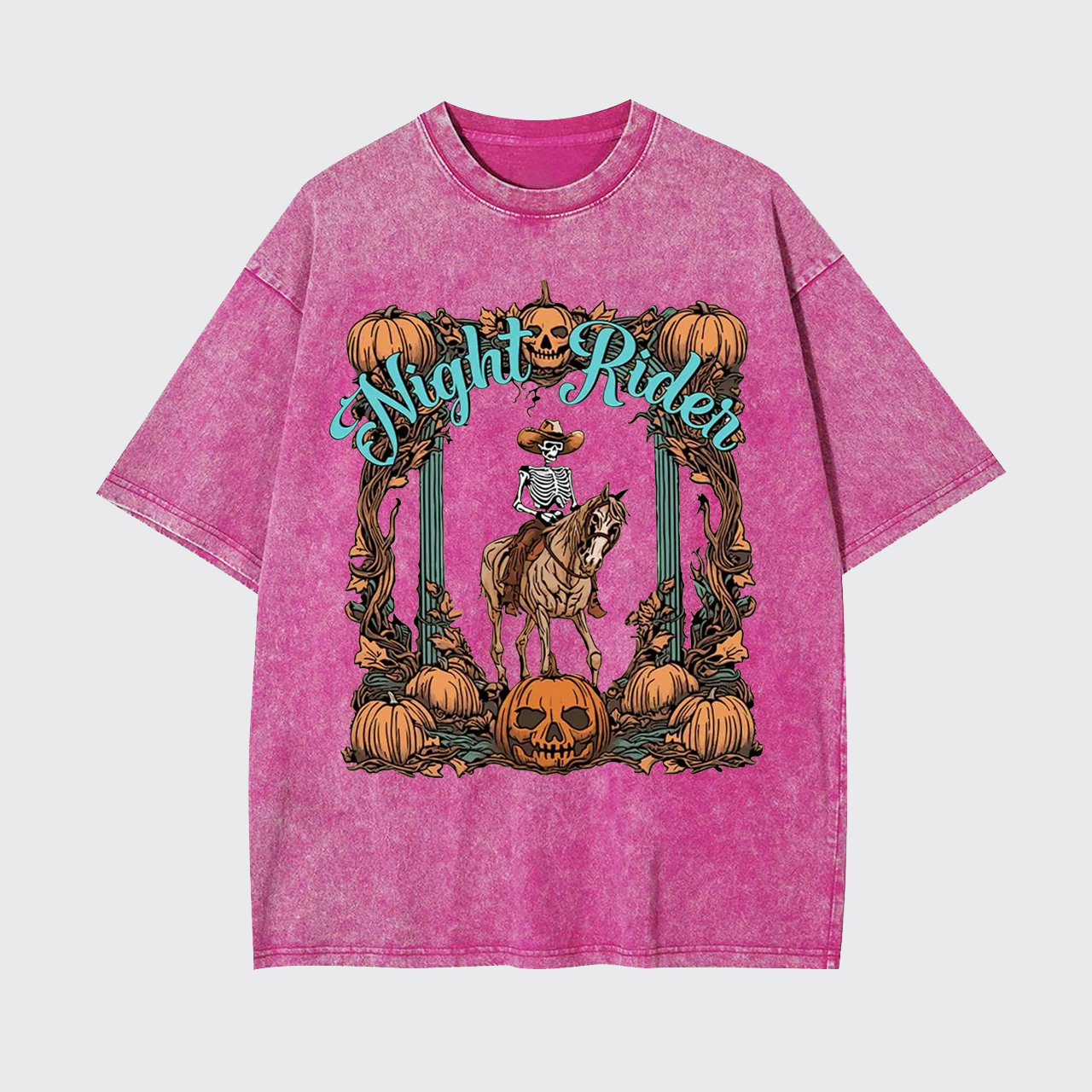 Halloween Night Rider Garment-dye Tees