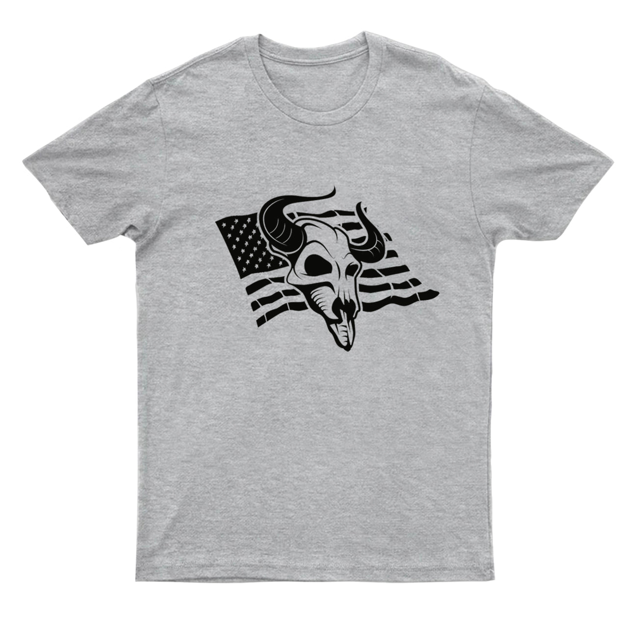 America Cow Bull Skull  T-Shirts