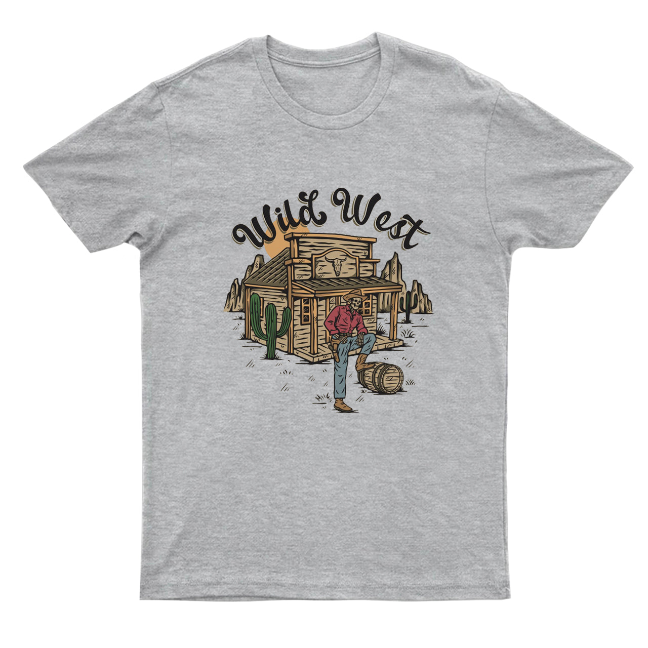 Vintage Wild West Cowboy T-Shirts