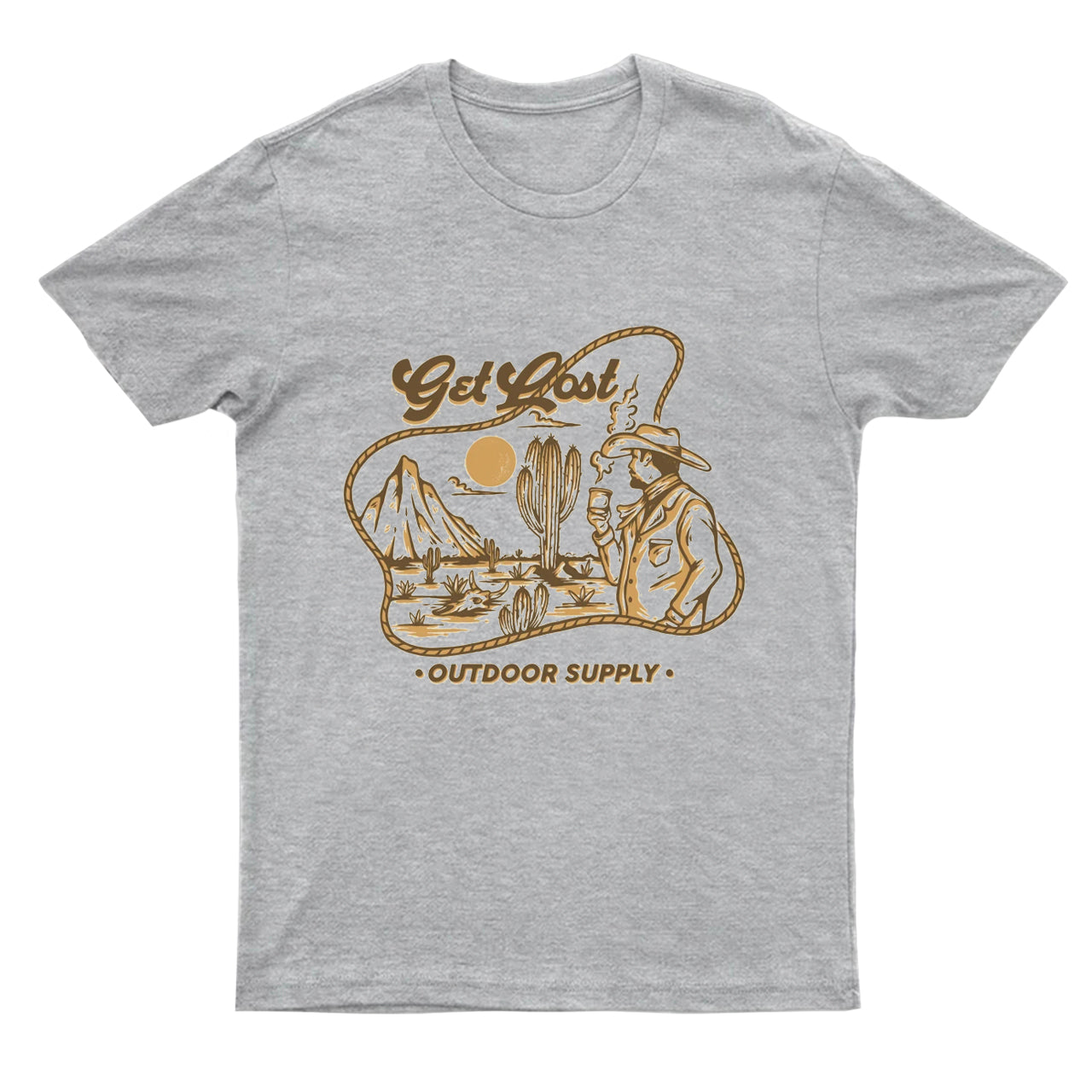 Cowboy Enjoying Life T-Shirts