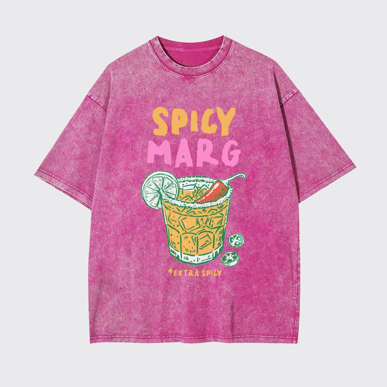 Spicy Cocktail Garment-dye Tees