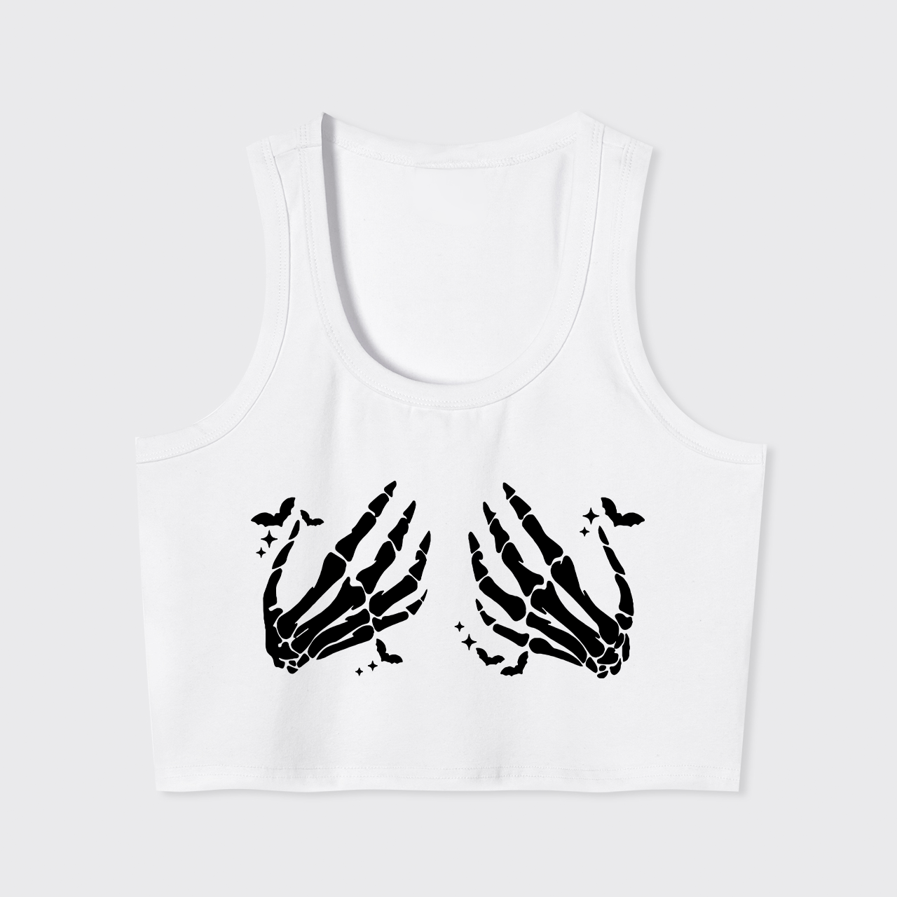 Skeleton Hand Racer Tank Top