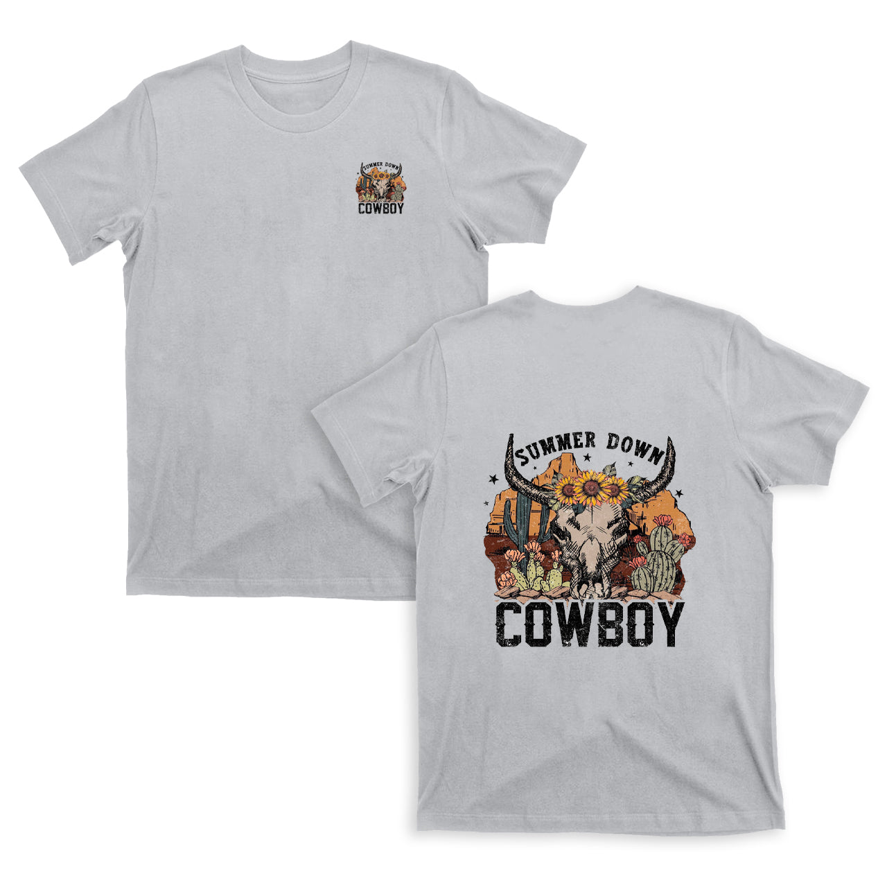 Summer Down Cowboy T-Shirts
