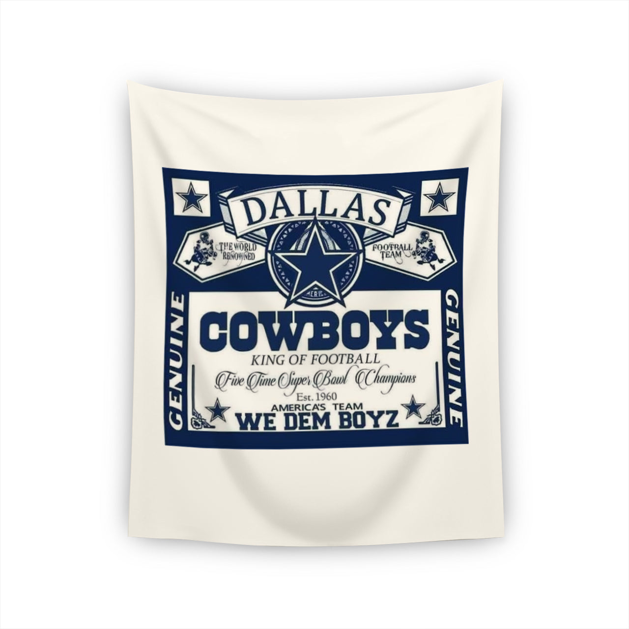 Dallas Cowboy We Dem Boyz Tapestry