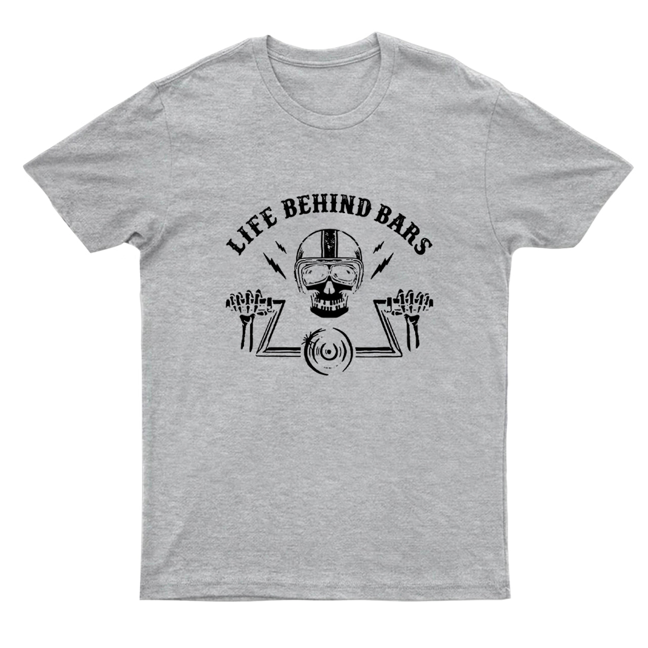 Skeleton Decal Biker Humor Route 66 Funny Motorcycle T-Shirt