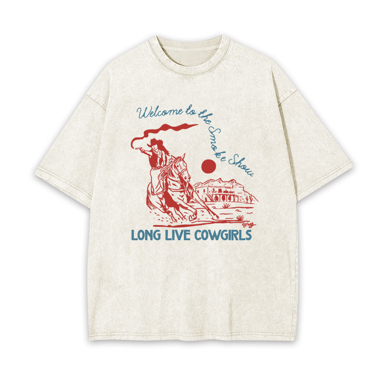 Welcome To The Smoke Show Garment-dye Tees